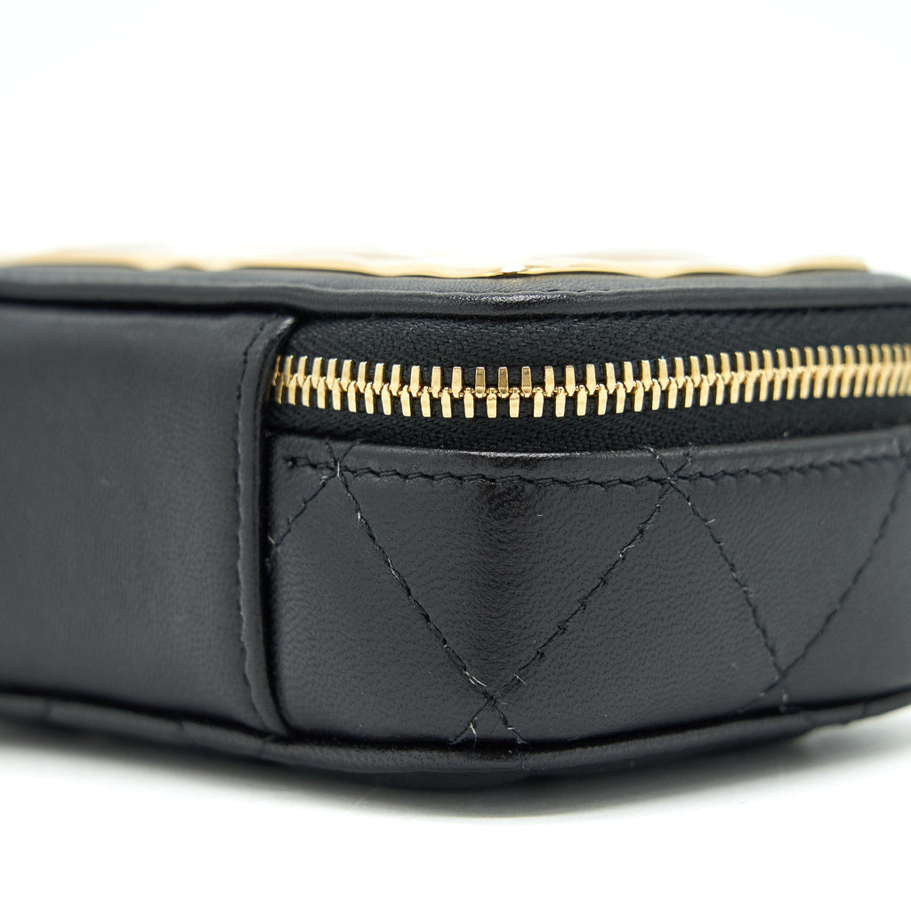 Chanel 21K Mini Clutch With Chain Black