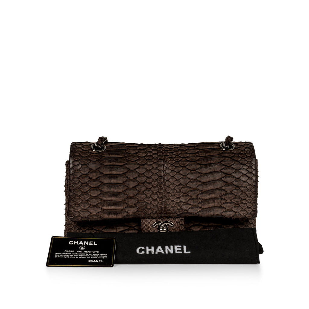 Chanel Classic Flap Bag - Python
