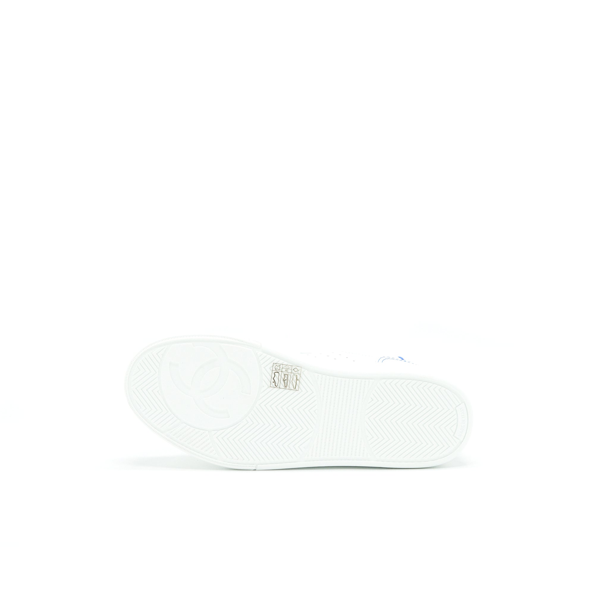 Chanel Size37.5 21ss Trainers White/ Light Blue