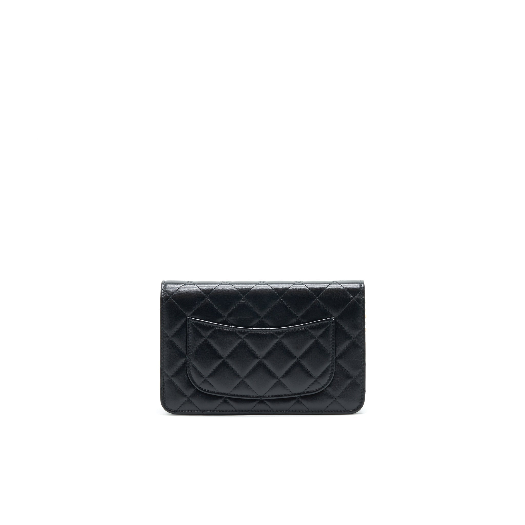 Chanel 2021 Seasonal Wallet on Chain black