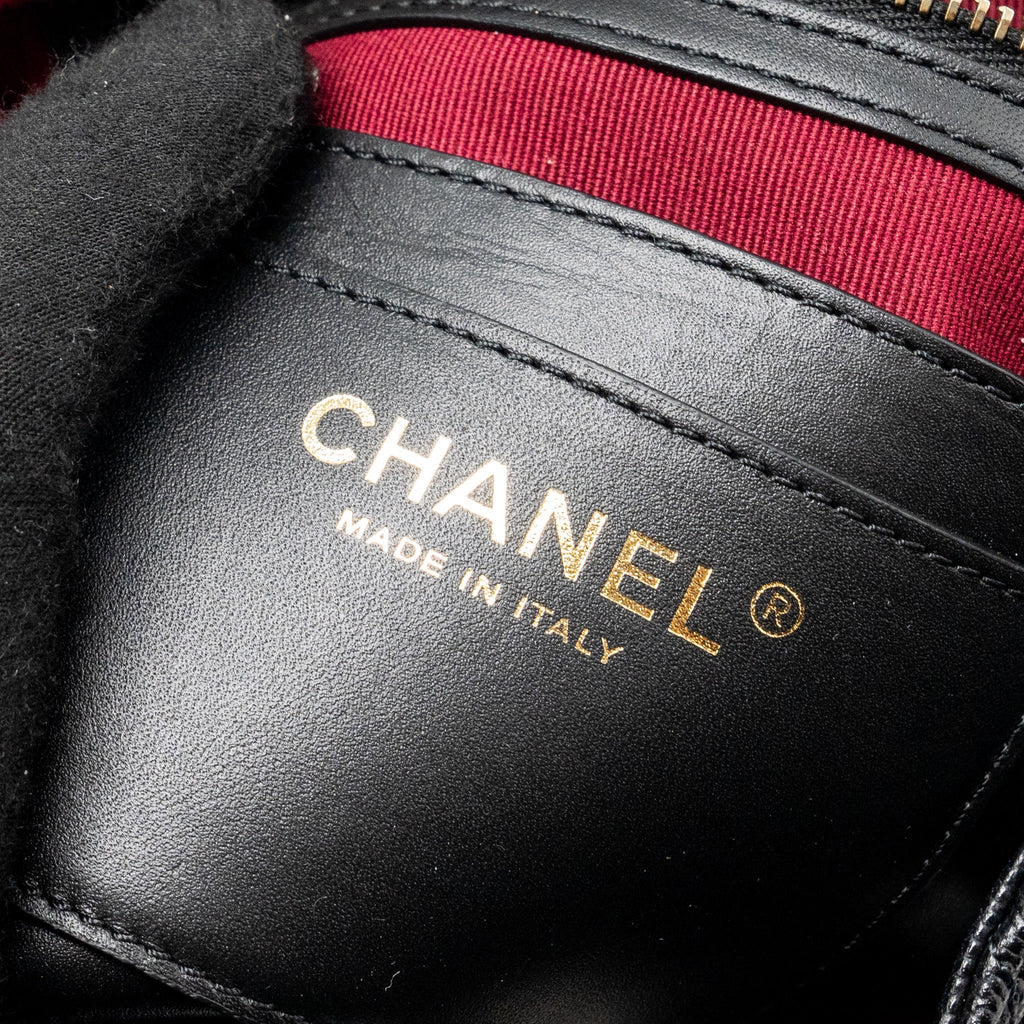Chanel 23s mini Backpack Caviar Black L (Microchip)