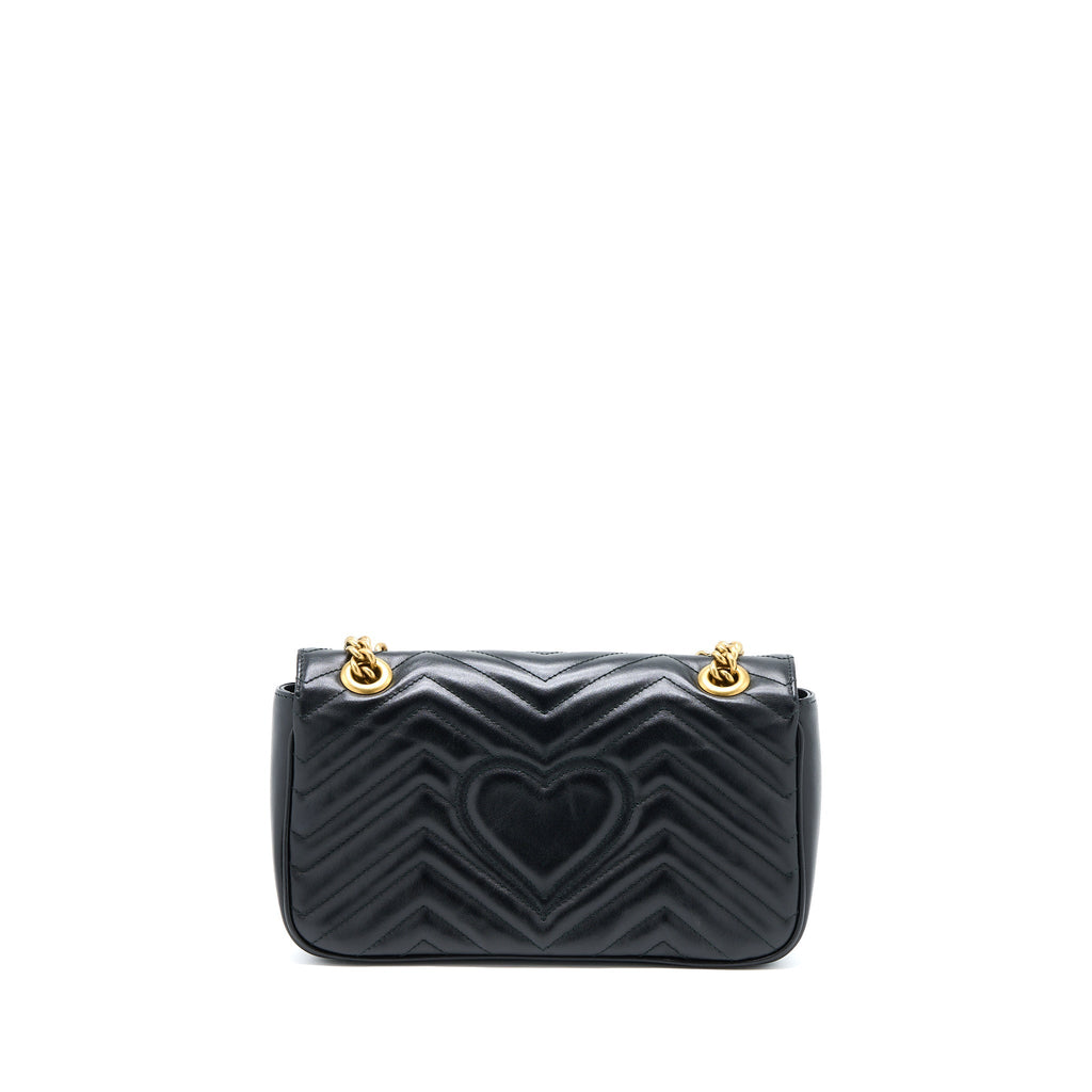 Gucci GG Marmont Small Matelasse Shoulder Bag Black
