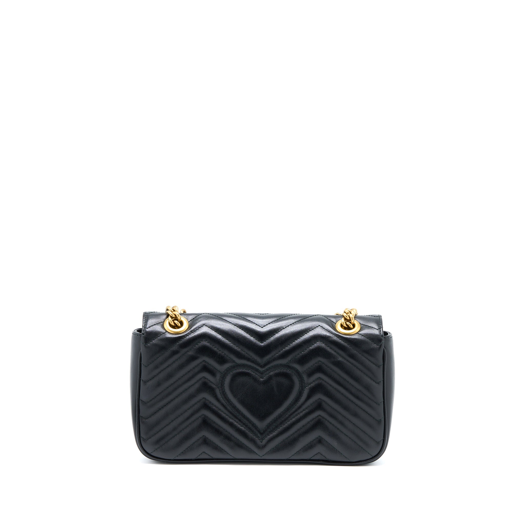 Gucci GG Marmont Small Matelasse Shoulder Bag Black