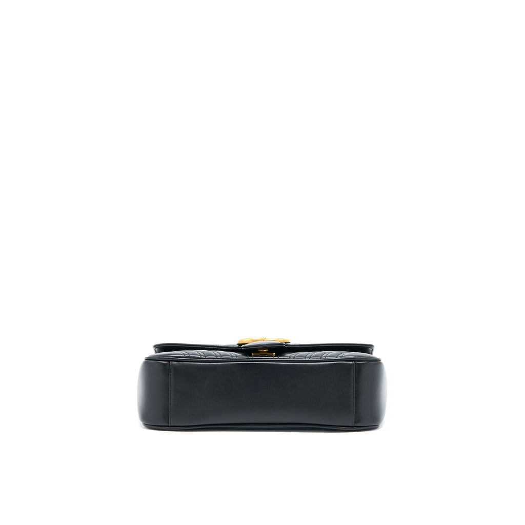 Gucci GG Marmont Small Matelasse Shoulder Bag Black