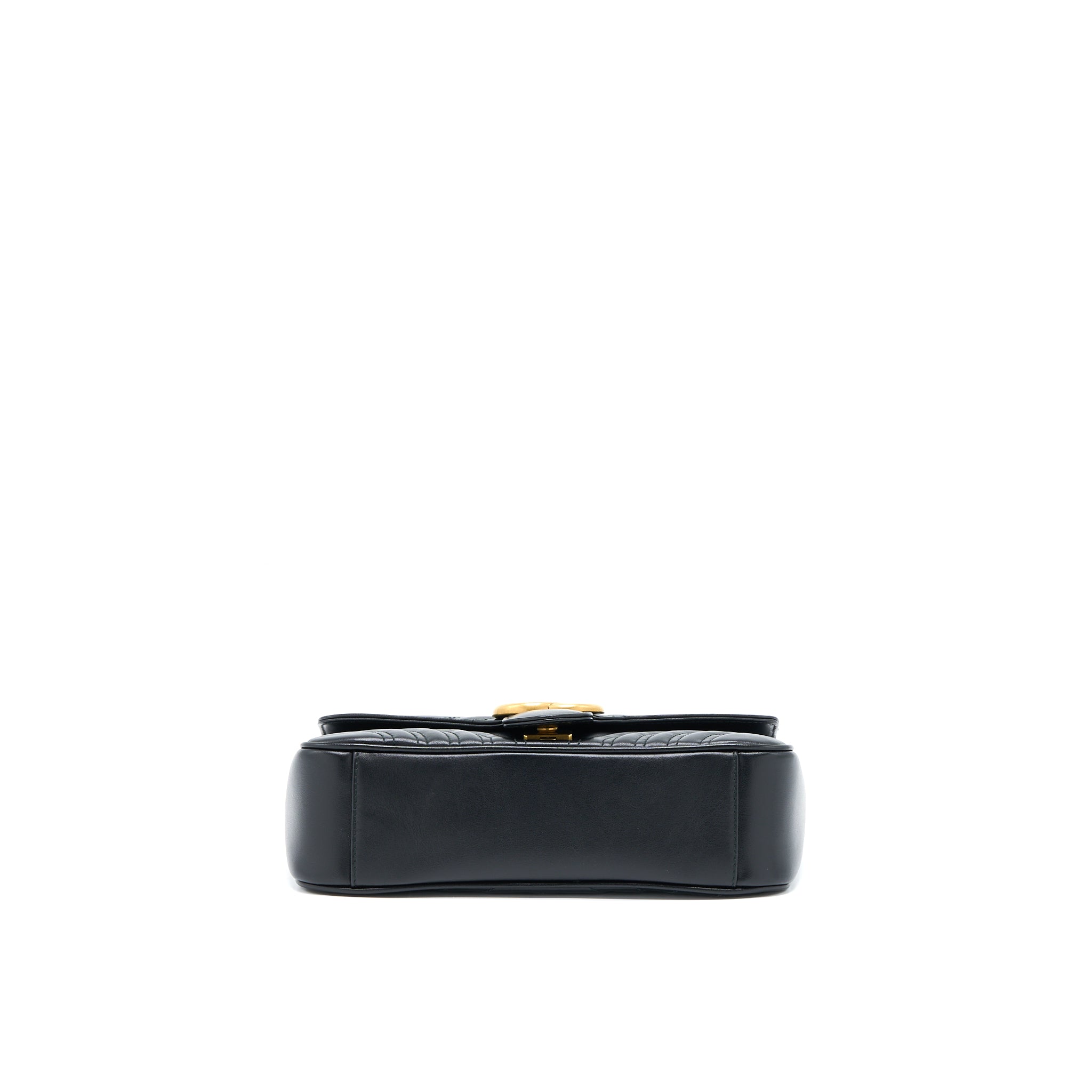 Gucci GG Marmont Small Matelasse Shoulder Bag Black