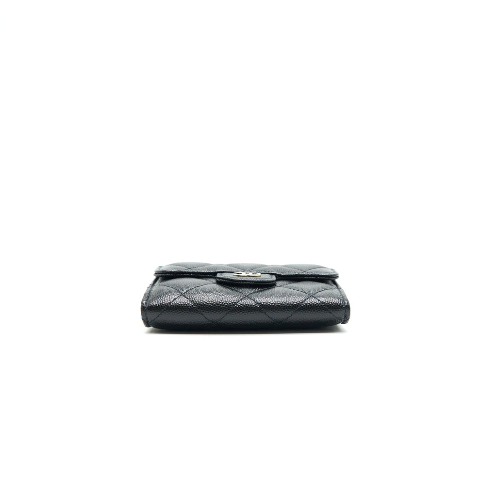 Chanel Classic  Holder with Chain black L Serial 30