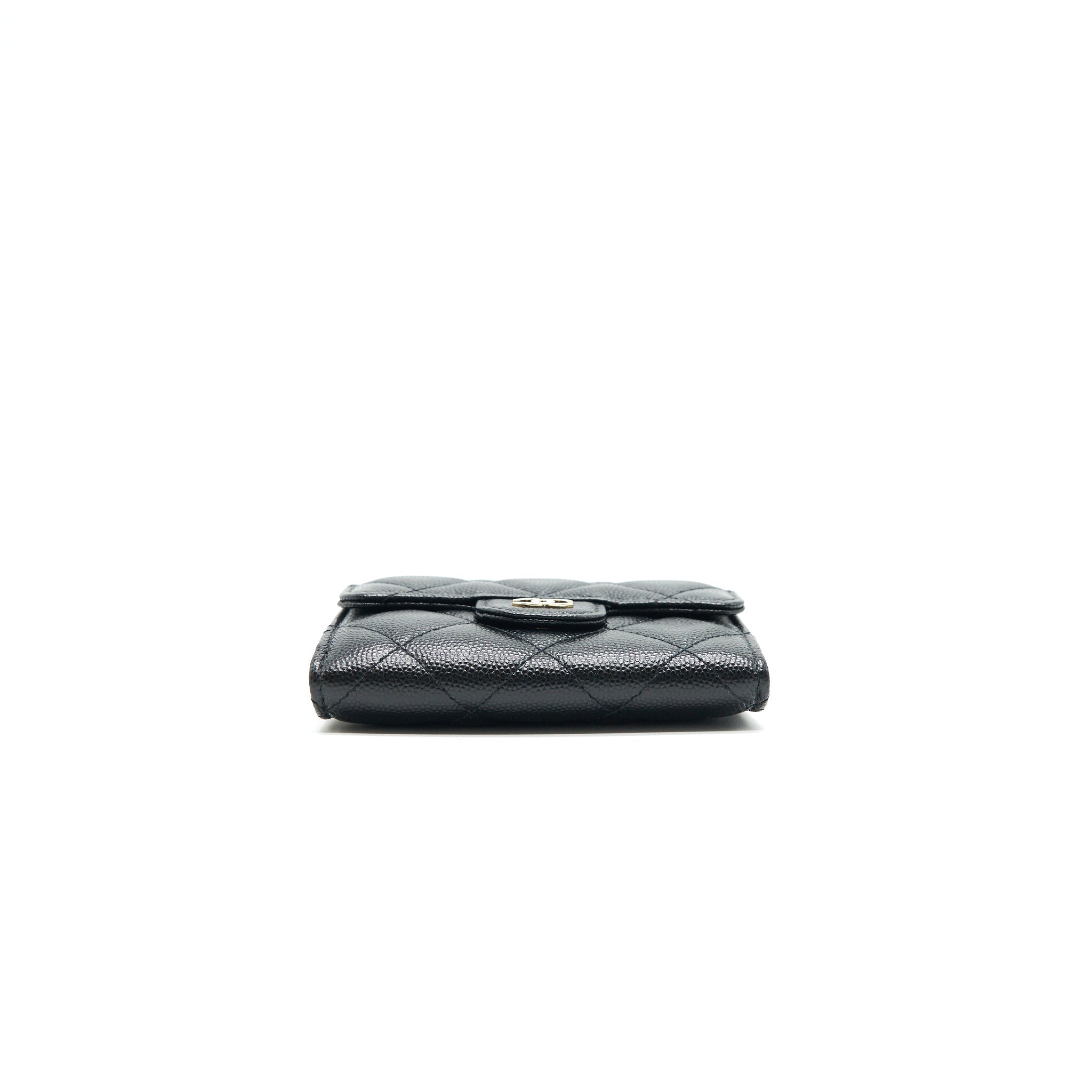 Chanel Classic  Holder with Chain black L Serial 30