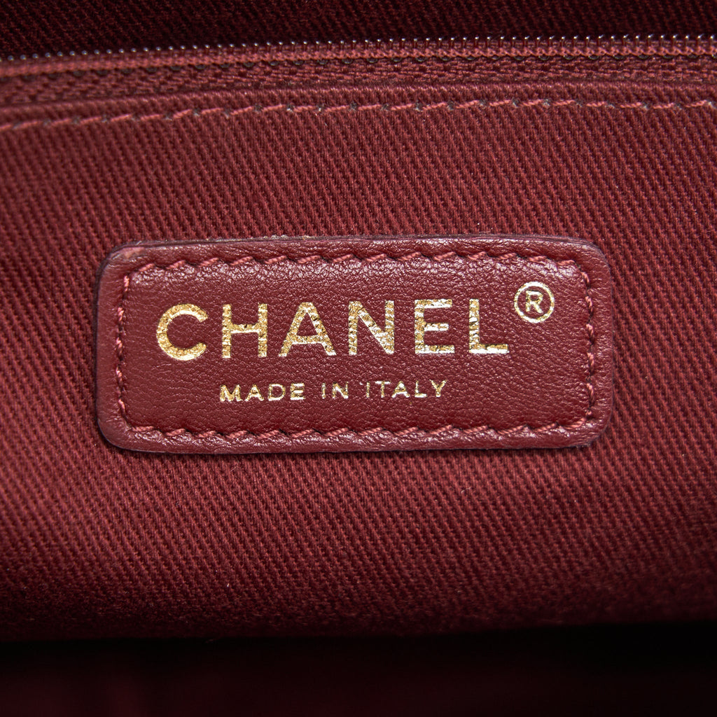 Chanel Seasonal Caviar Jumbo Flap Bag with