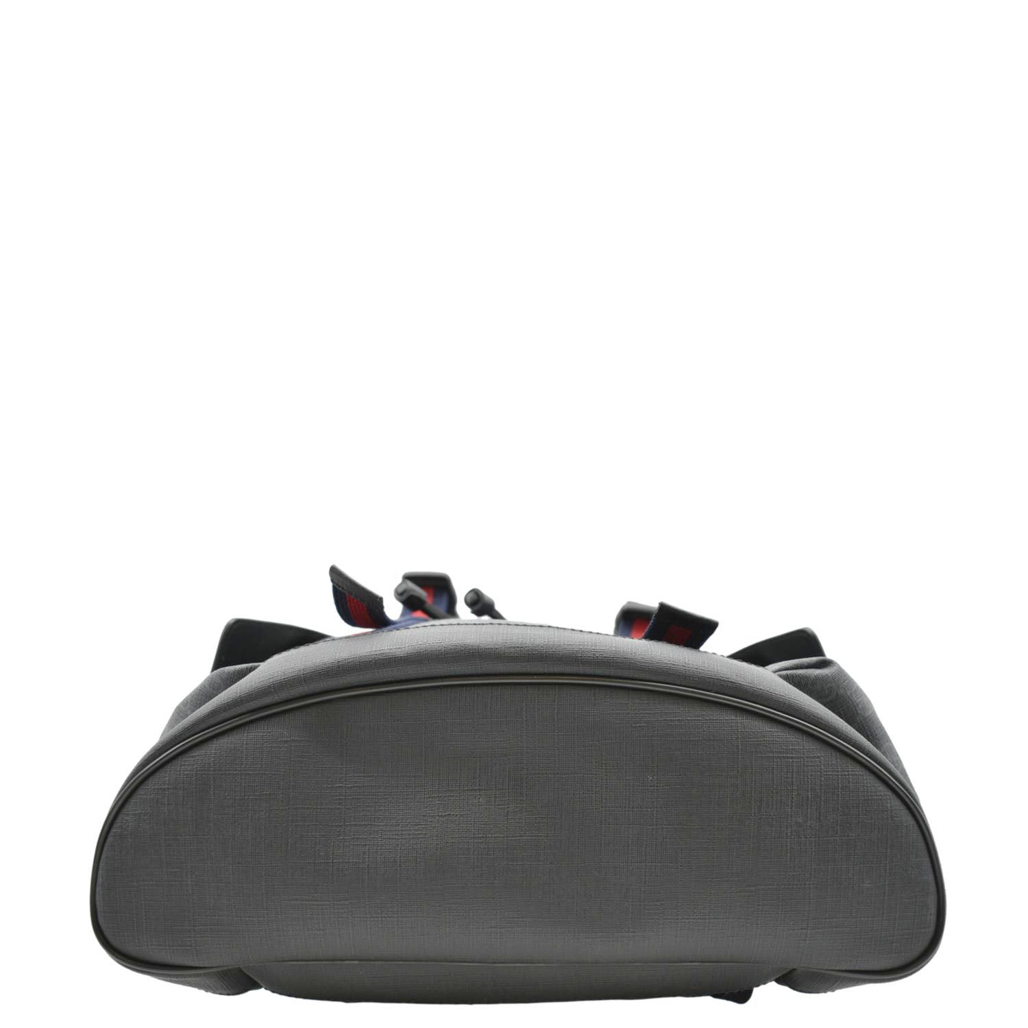 GUCCI GG Supreme Canvas Backpack Black