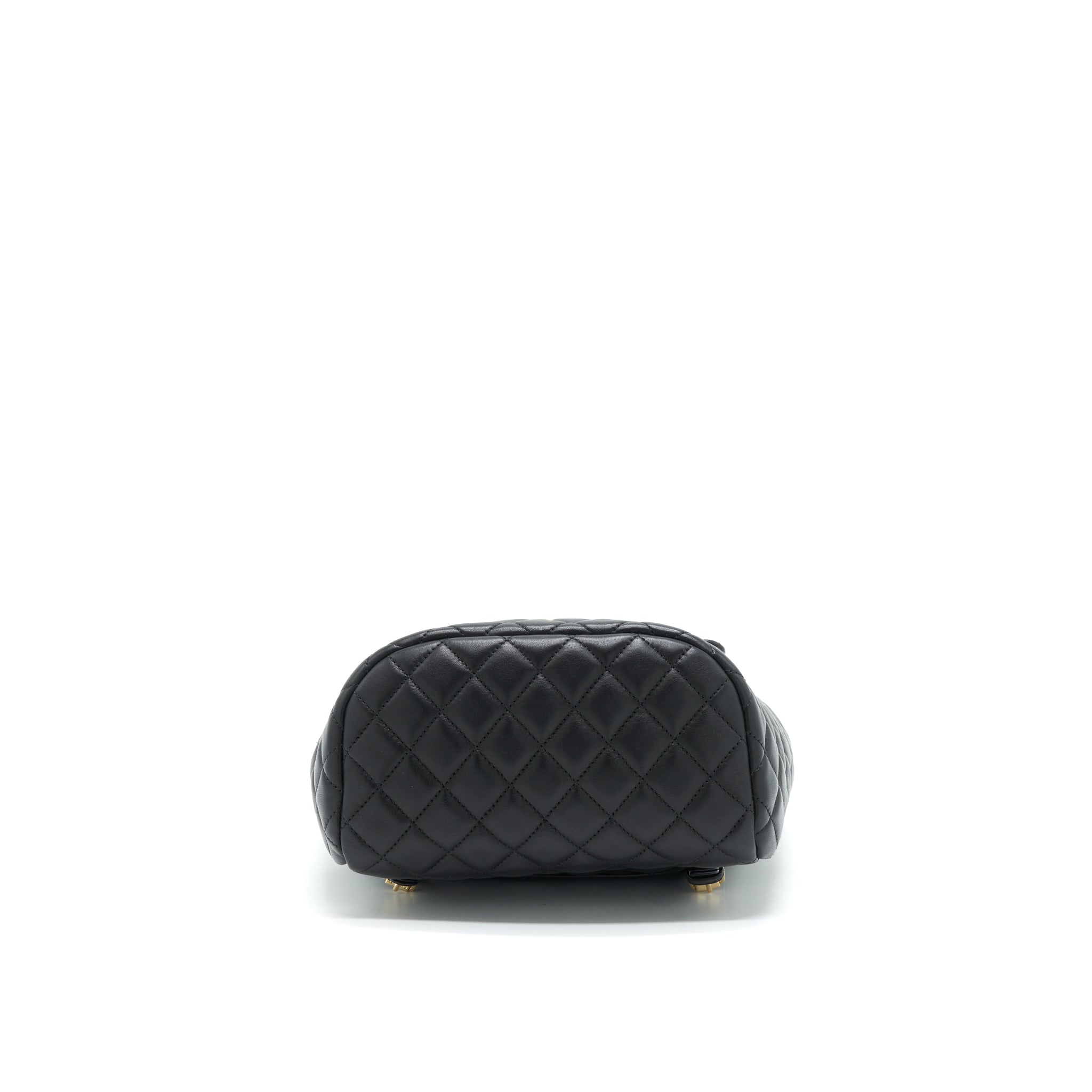 CHANEL QUILTED LAMBSKIN URBAN SPIRIT BACKPACK BLACK