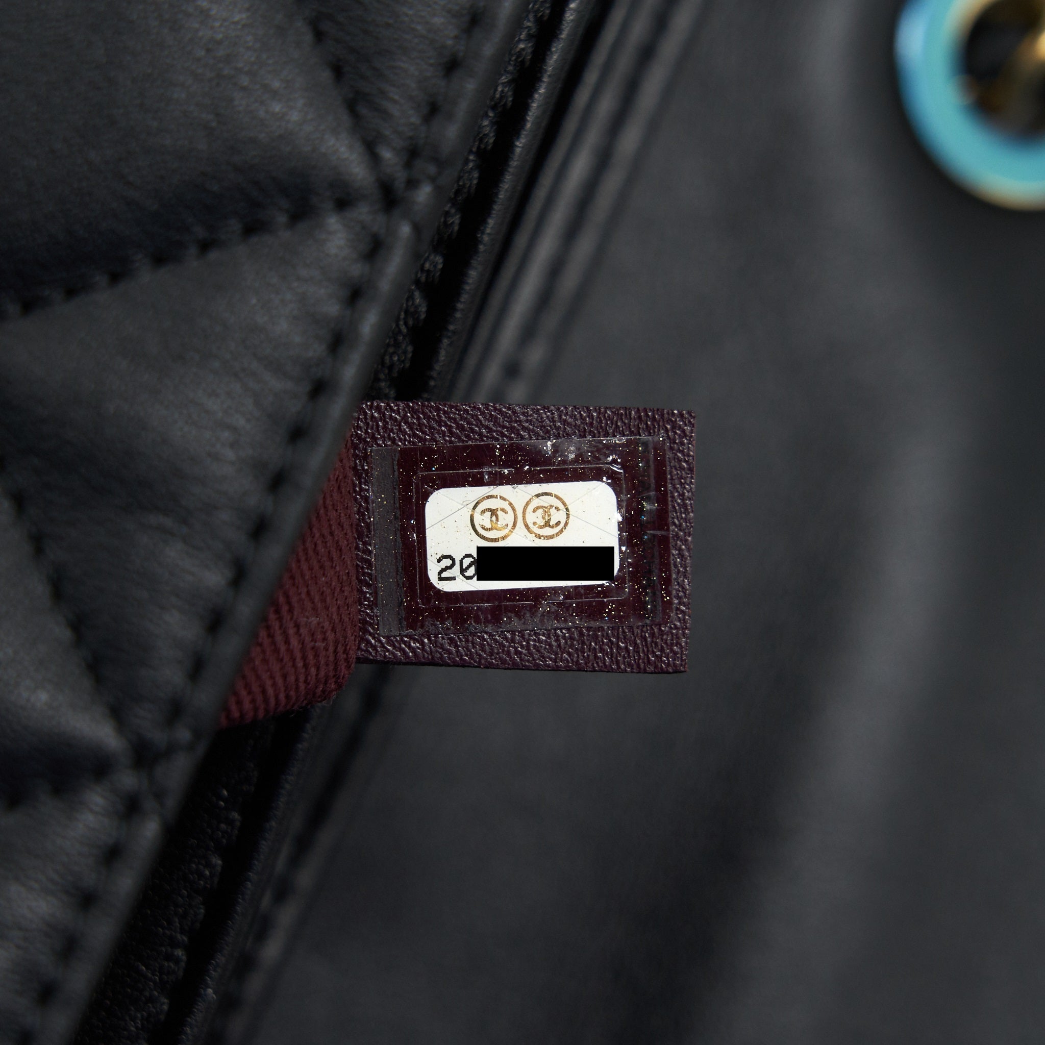 Chanel Large Single Flap Bag Calfskin  Black