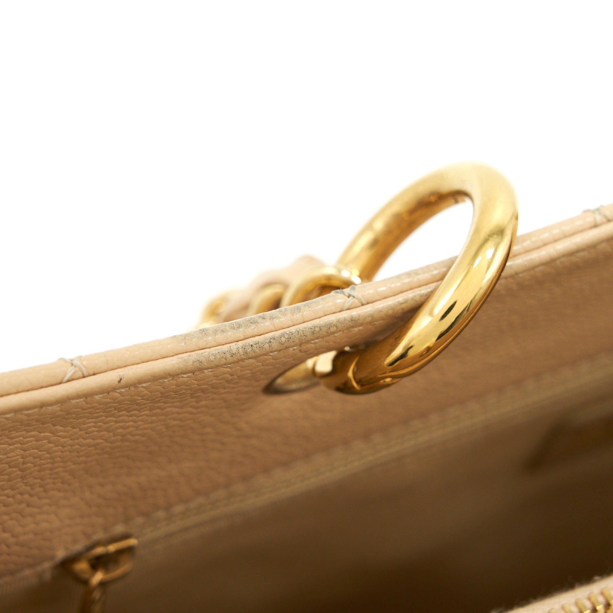 CHANEL CAVIAR GRAND SHOPPING TOTE GST IN BEIGE