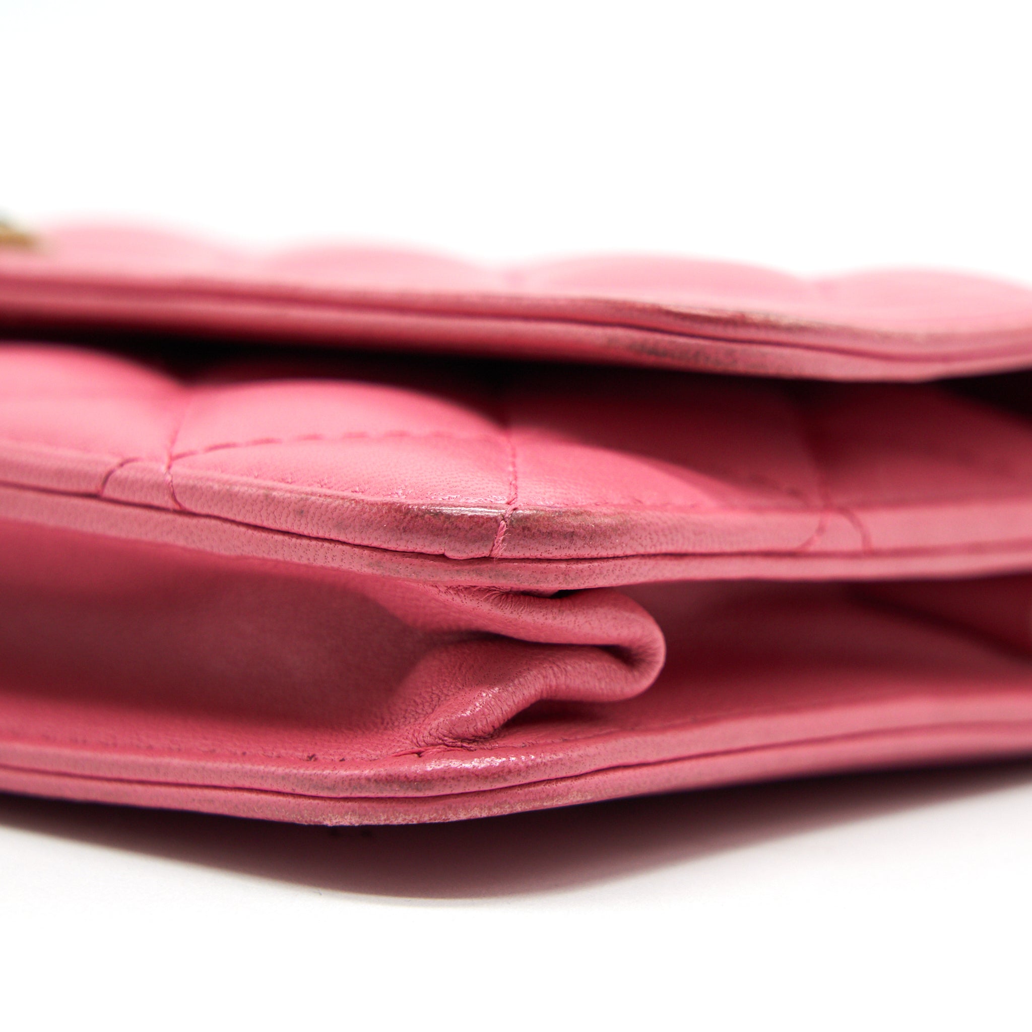 Chanel Boy Wallet on Chain Pink