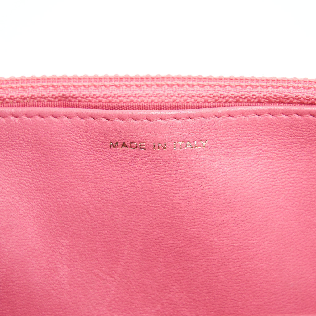 Chanel Boy Wallet on Chain Pink