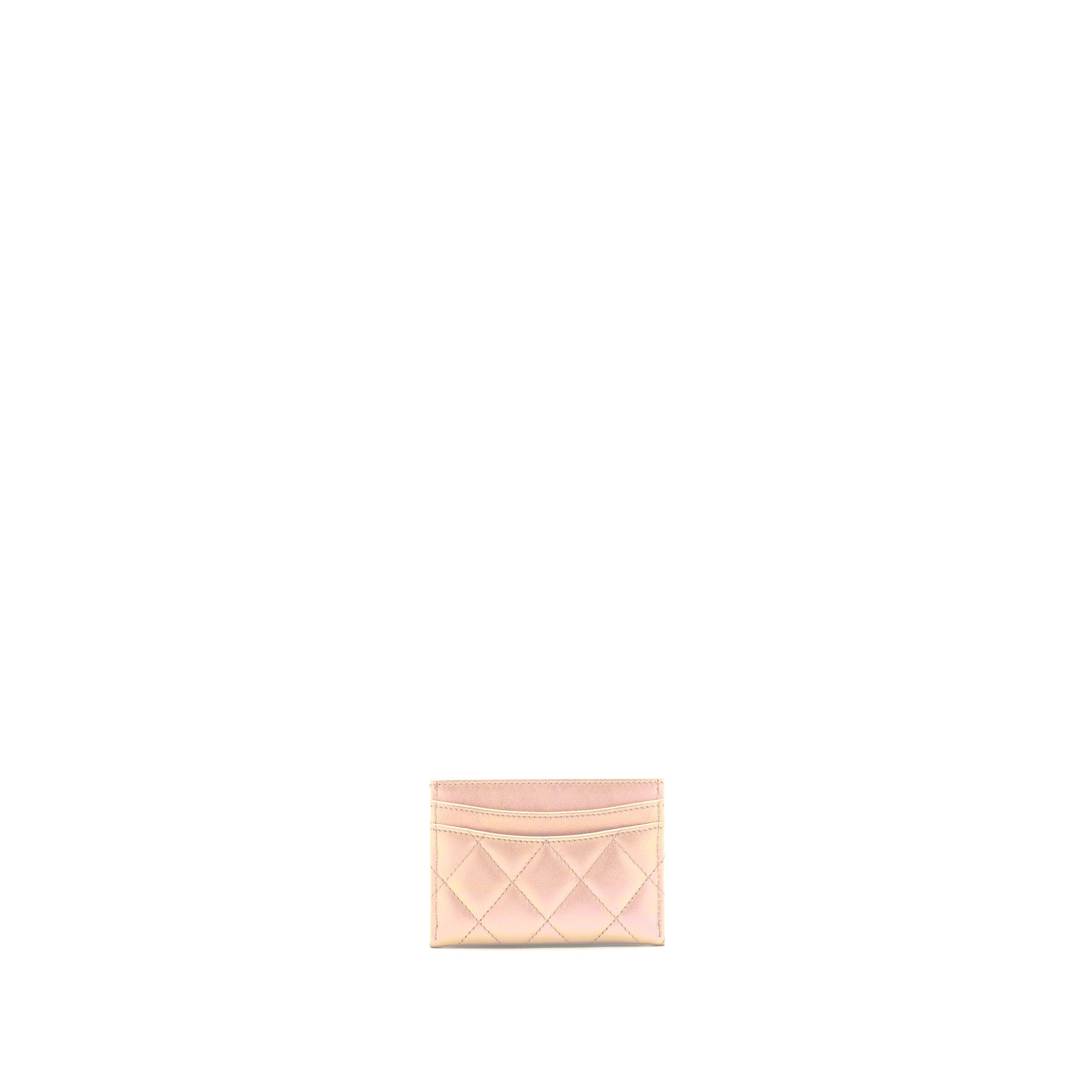 Chanel 21K Iridescent Pink Flat  Holder