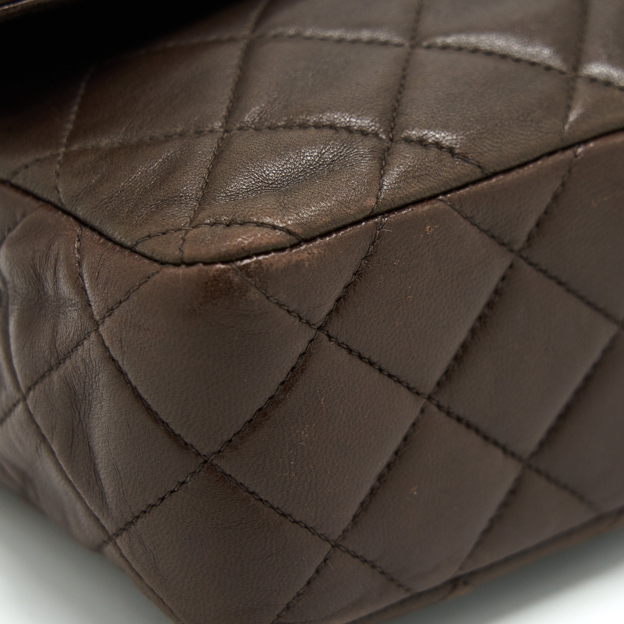 Chanel Medium Flap Bag Chocolate