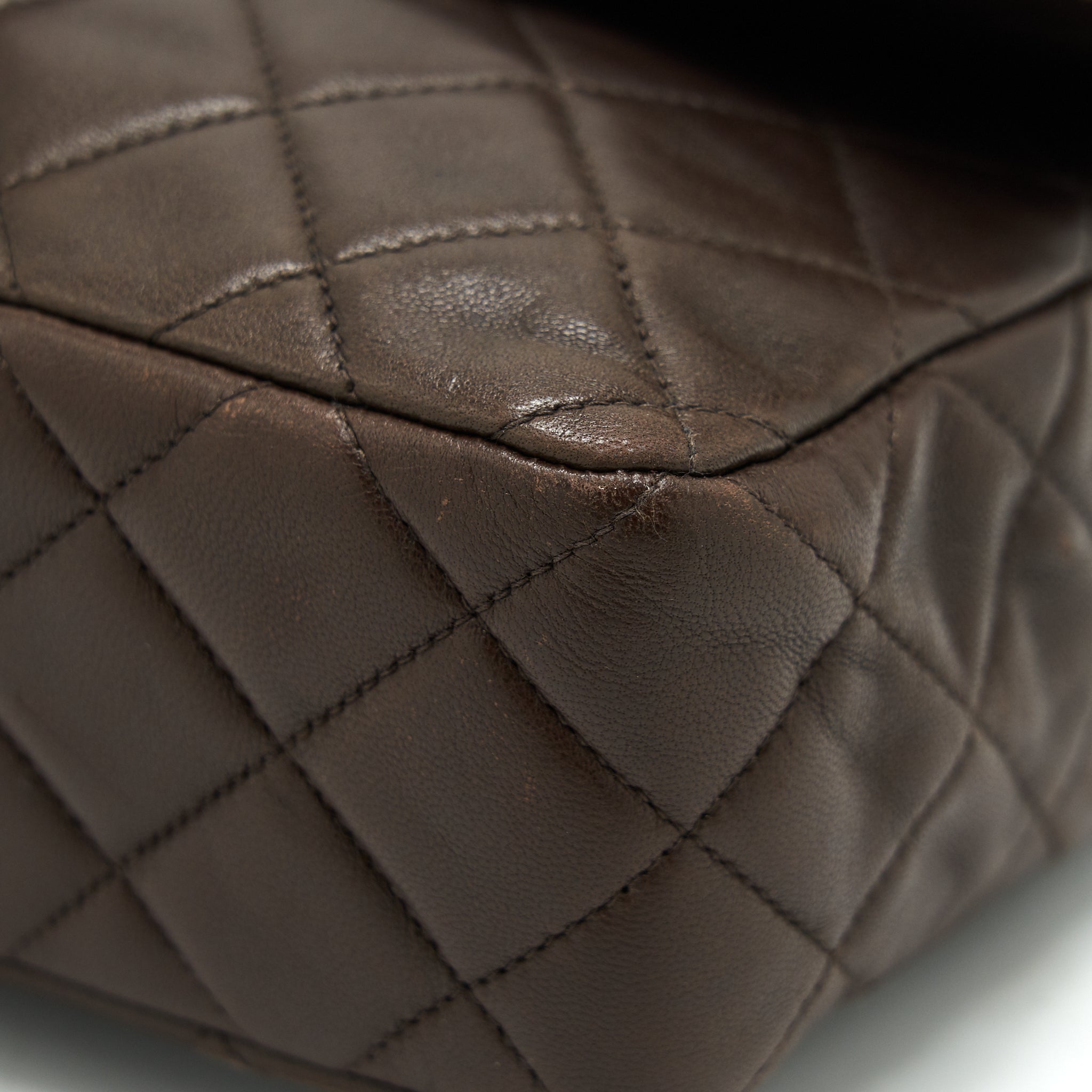 Chanel Medium Flap Bag Chocolate
