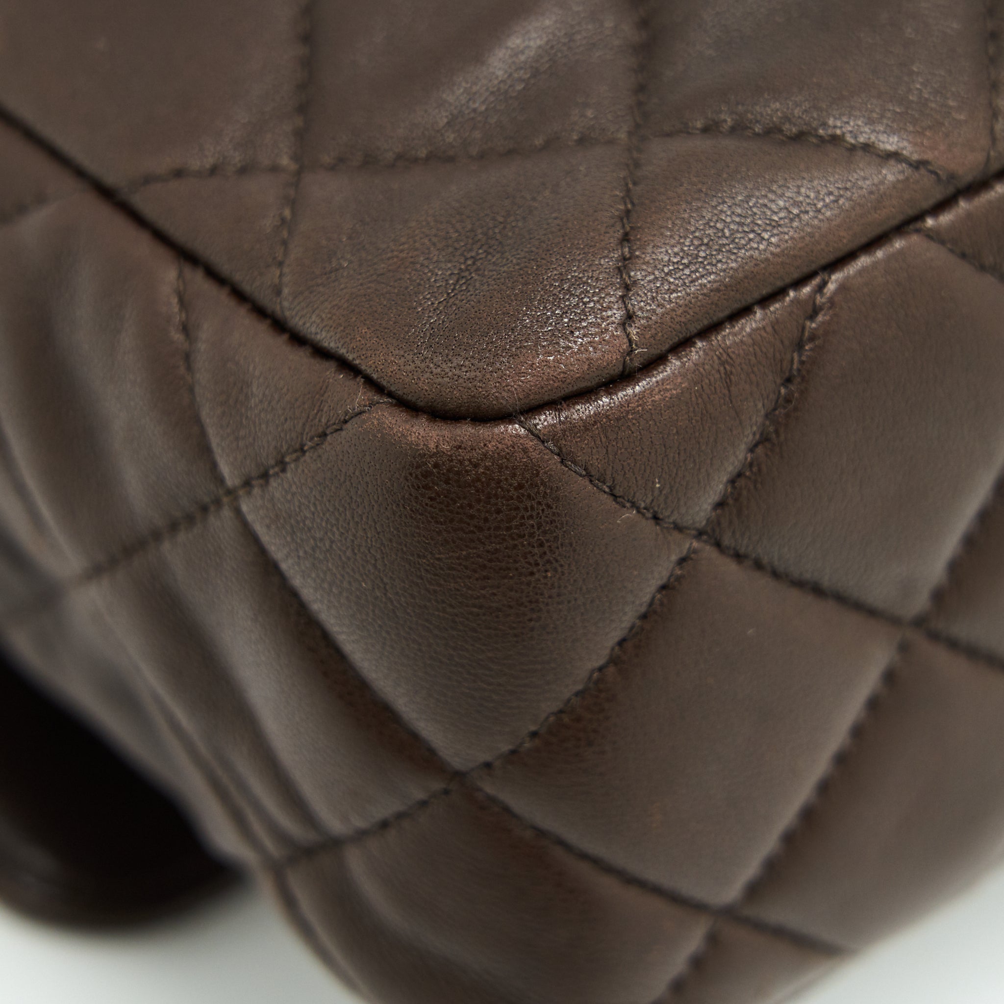 Chanel Medium Flap Bag Chocolate