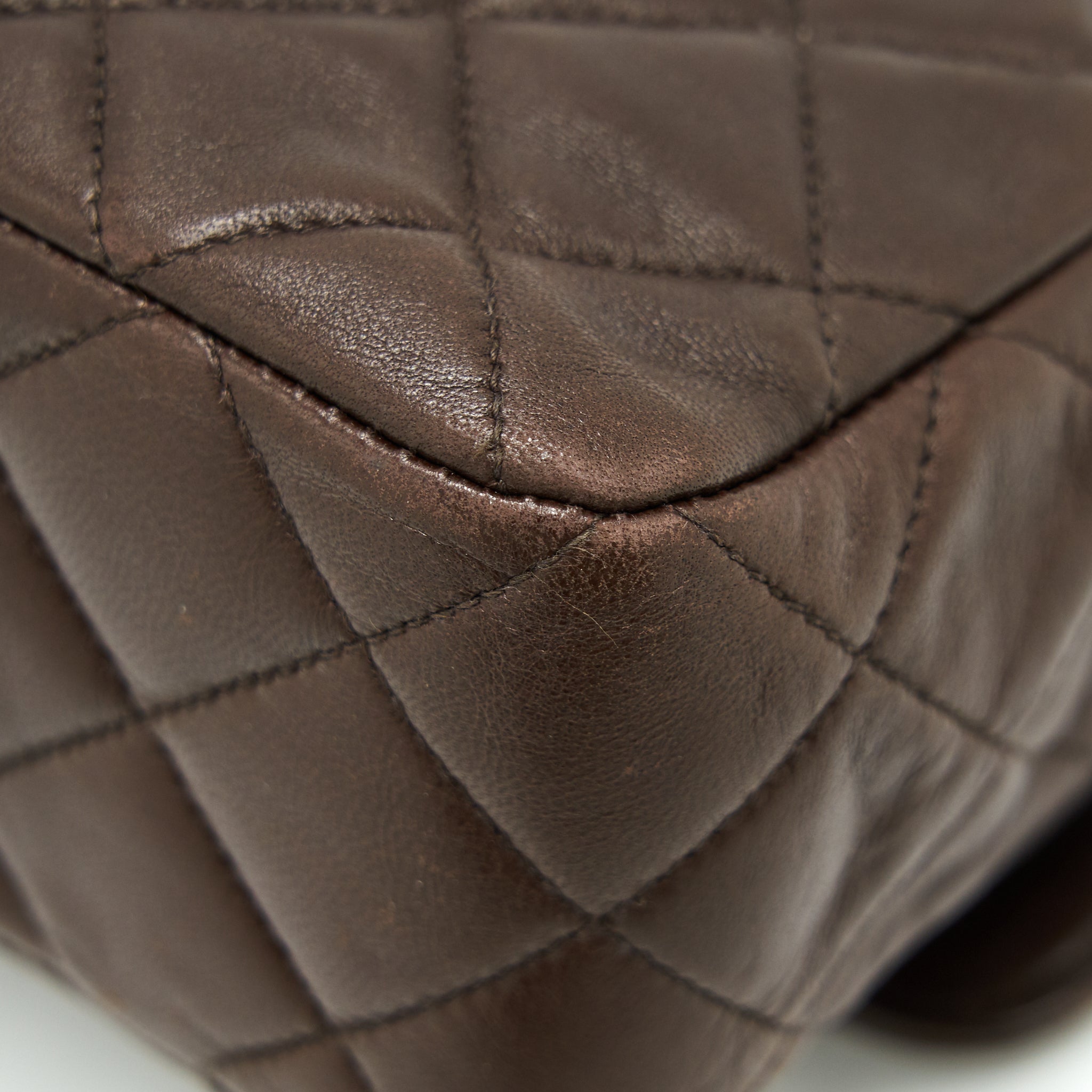 Chanel Medium Flap Bag Chocolate