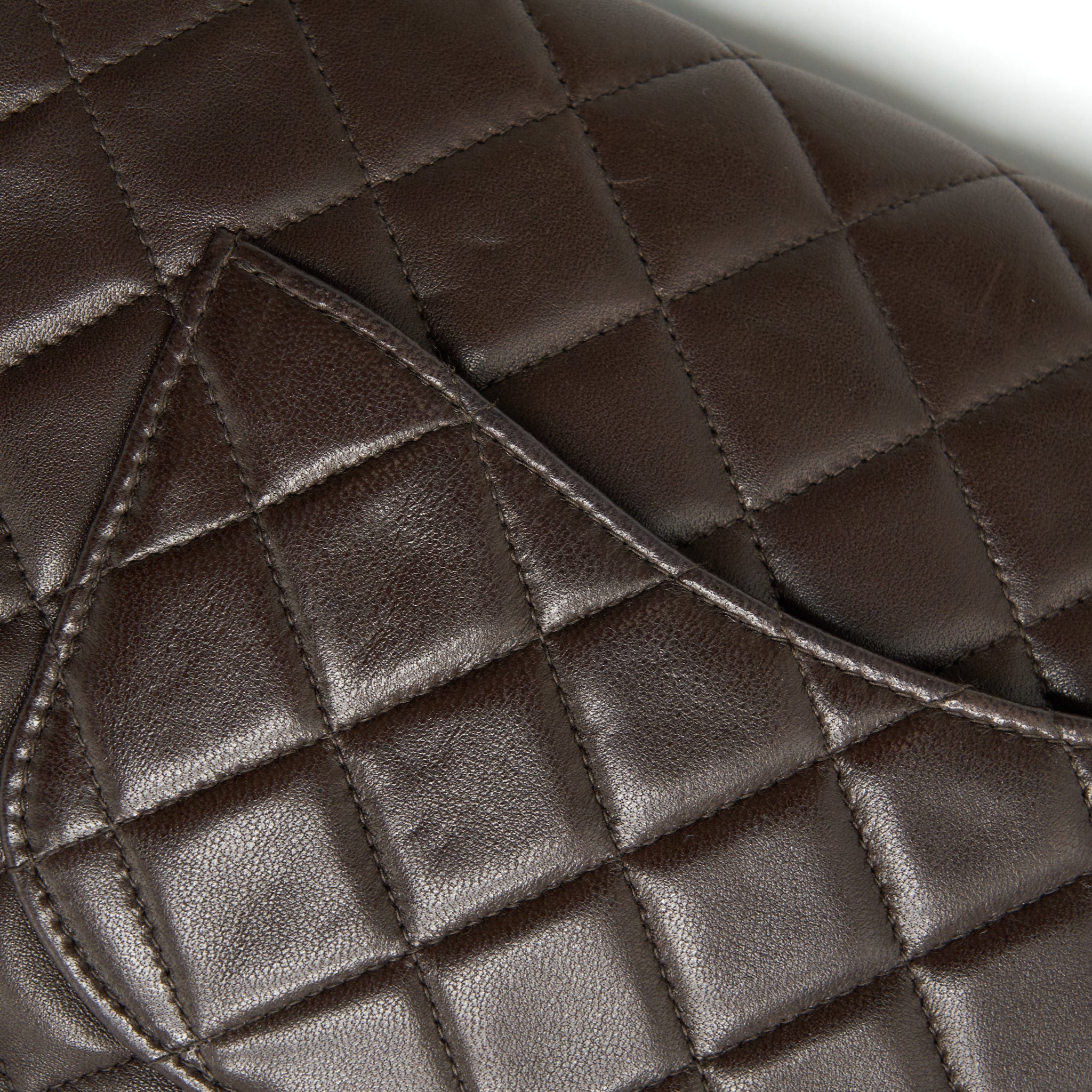 Chanel Medium Flap Bag Chocolate