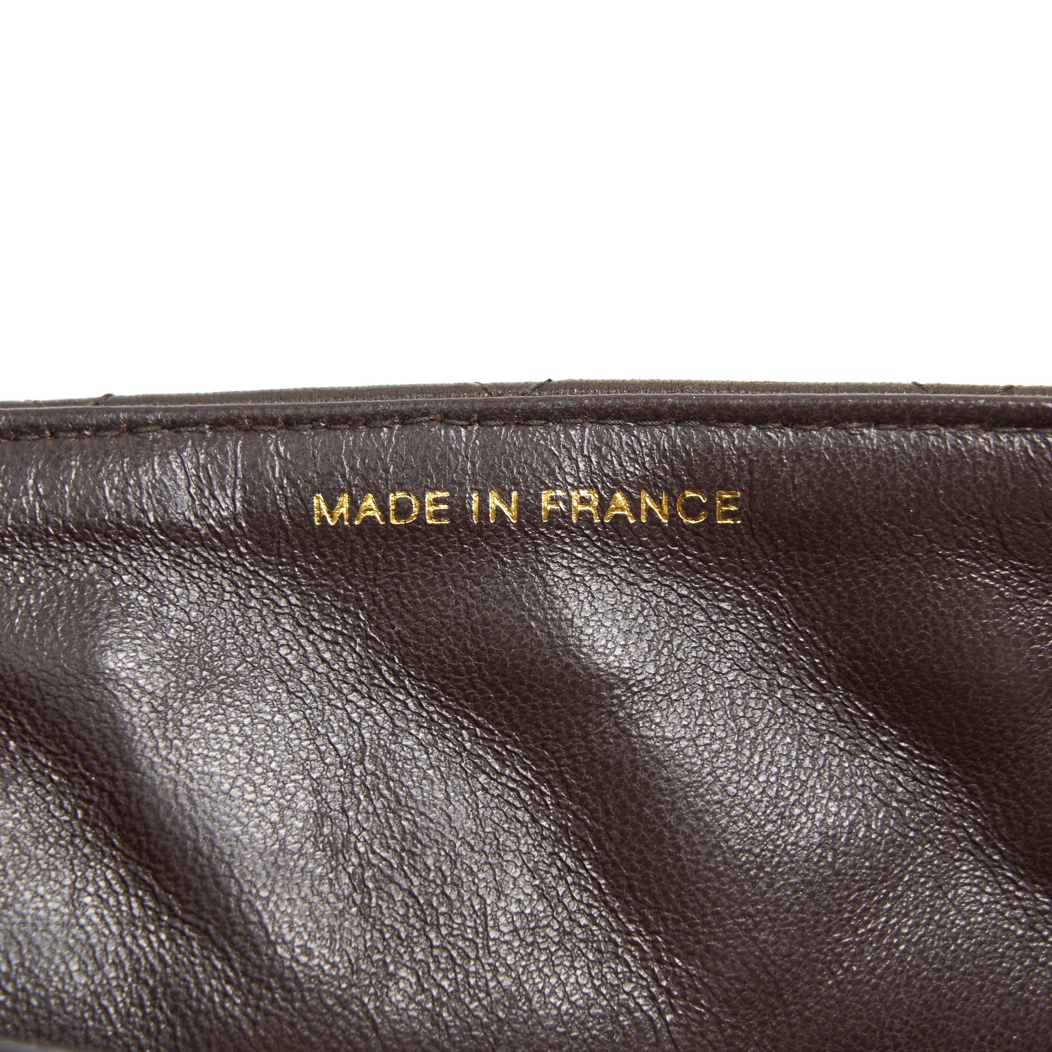 Chanel Medium Flap Bag Chocolate