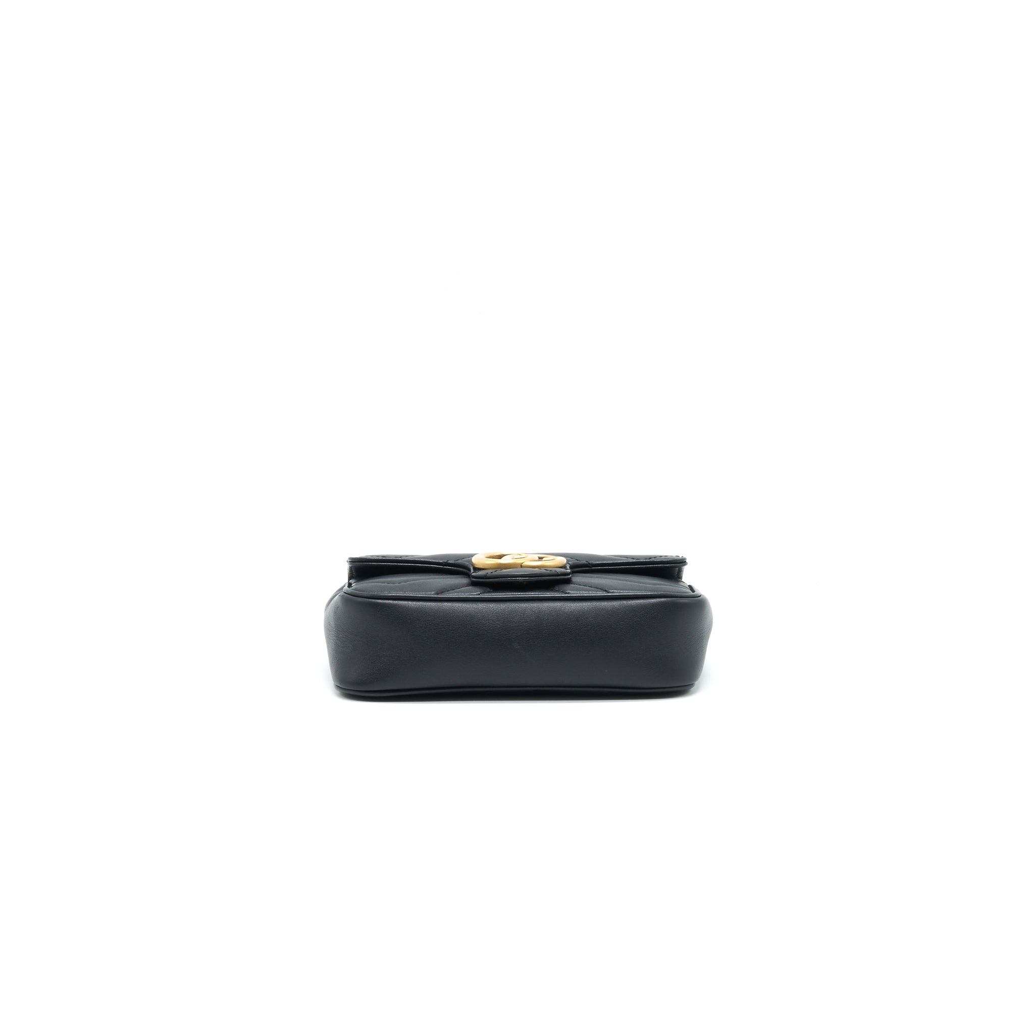 GUCCI GG MARMONT SUPER MINI BLACK