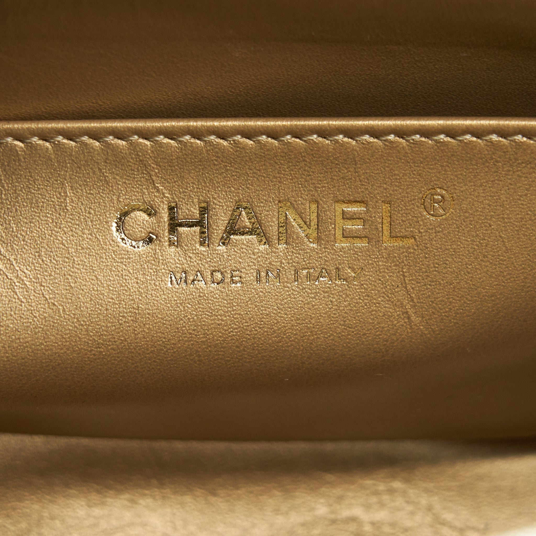 Chanel Pearl Crush Mini Square Flap Bag White