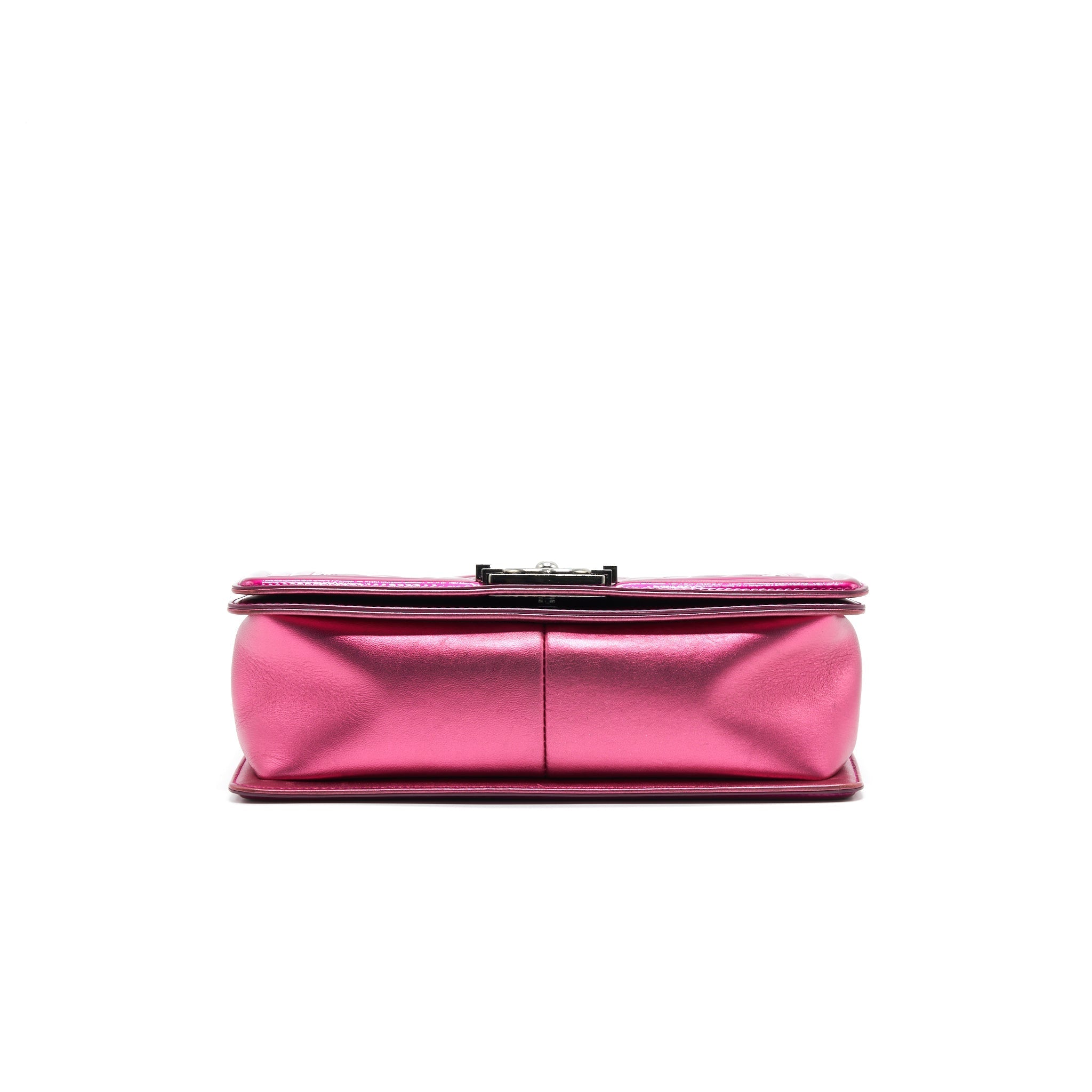 Chanel Medium Leboy Bag Metallic Pink