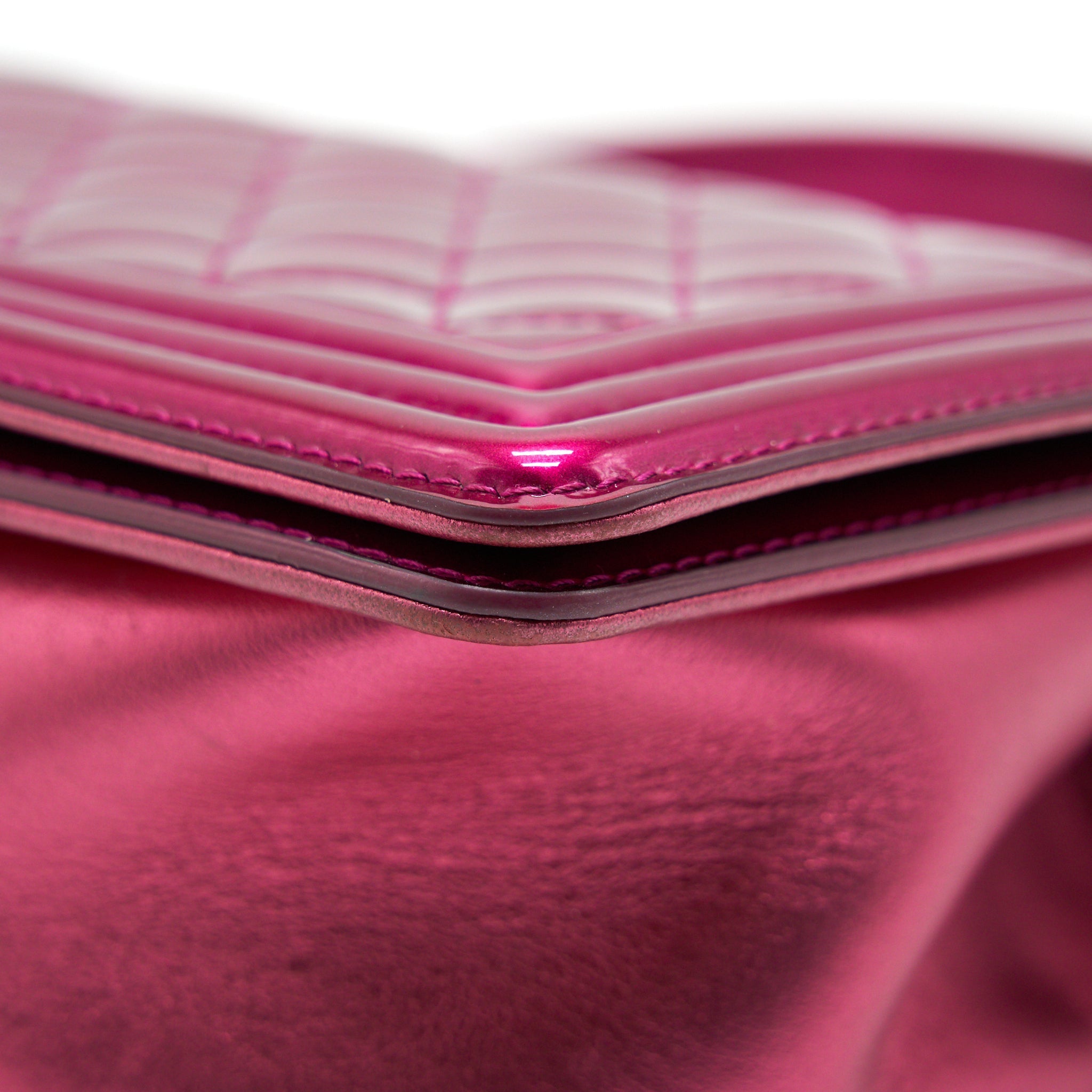 Chanel Medium Leboy Bag Metallic Pink