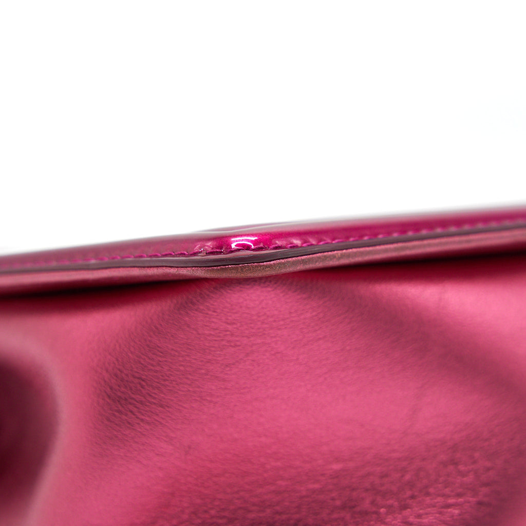 Chanel Medium Leboy Bag Metallic Pink