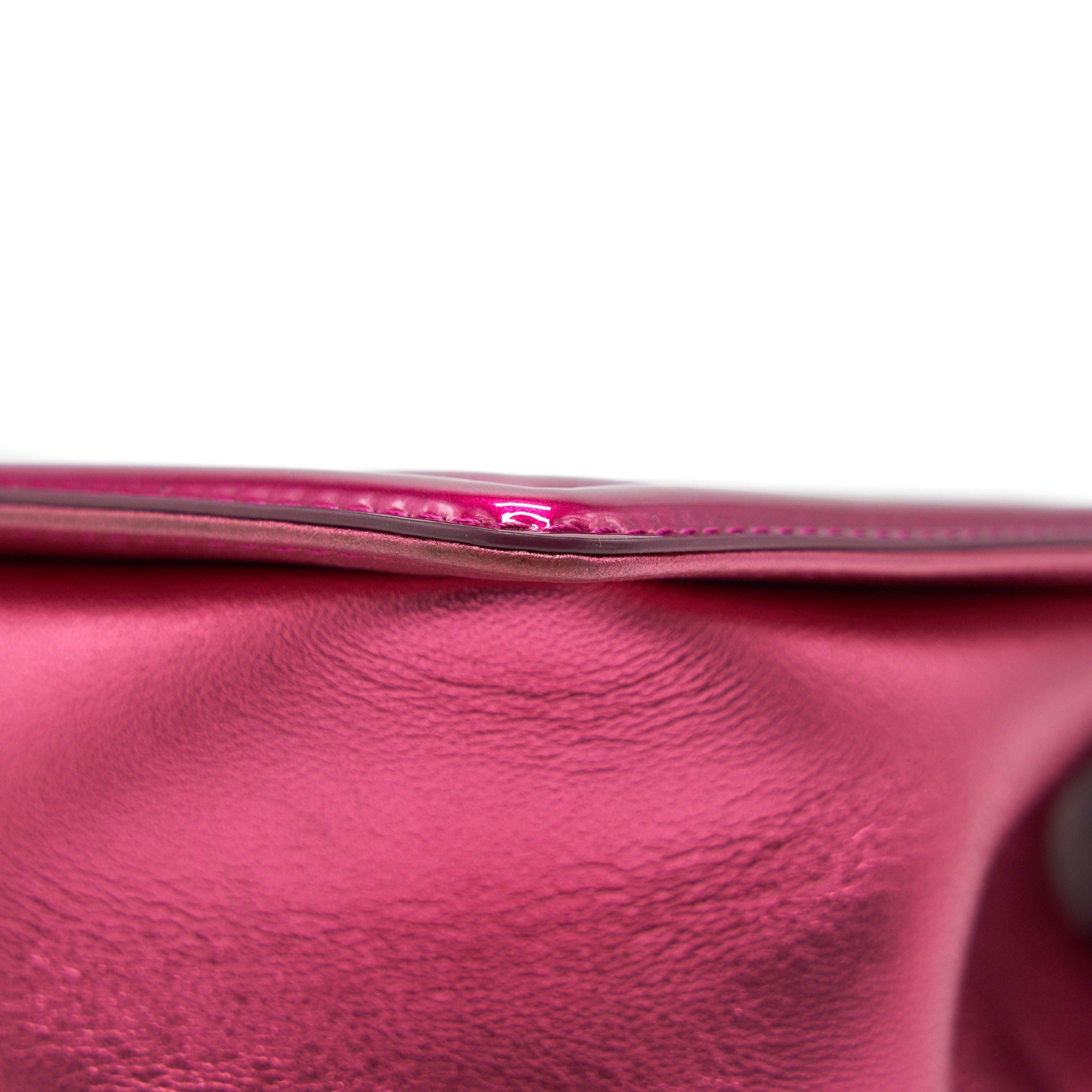 Chanel Medium Leboy Bag Metallic Pink