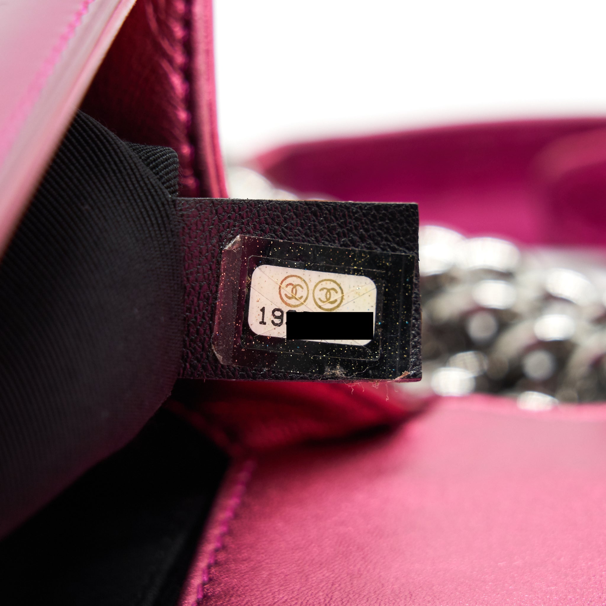 Chanel Medium Leboy Bag Metallic Pink