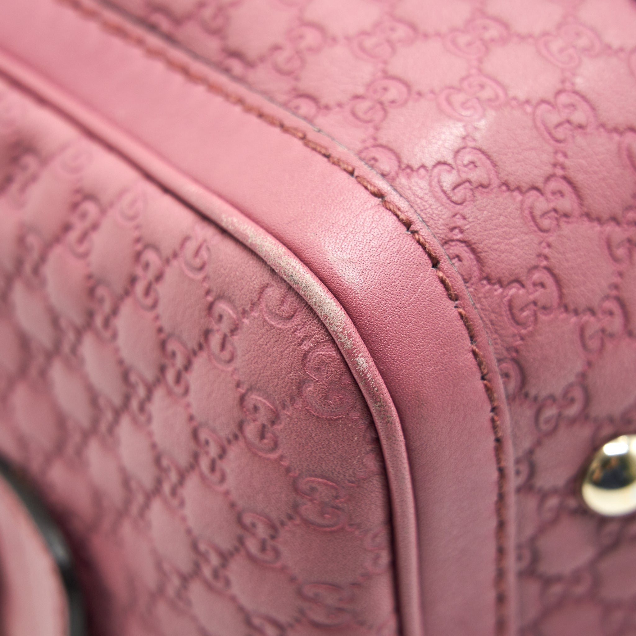 Gucci Boston Bag Calfskin Leather