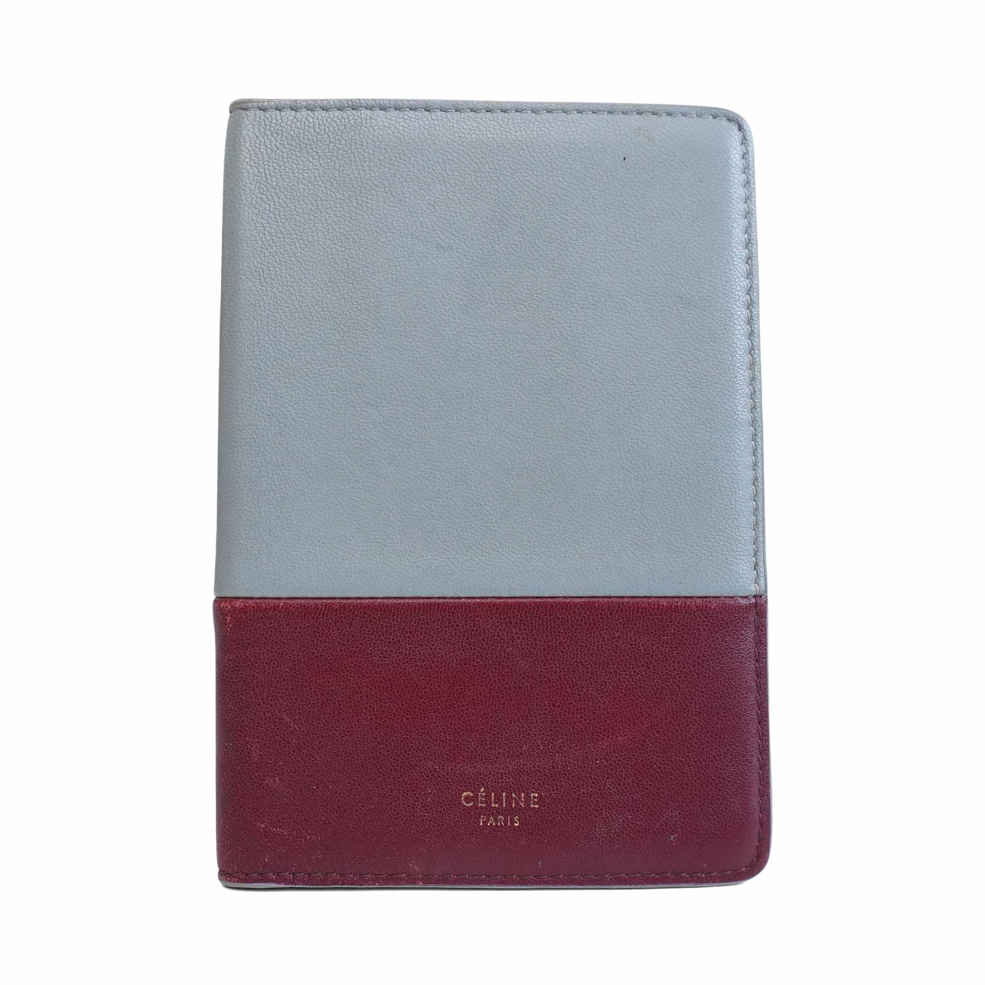 Celine Bifold Passport Holder