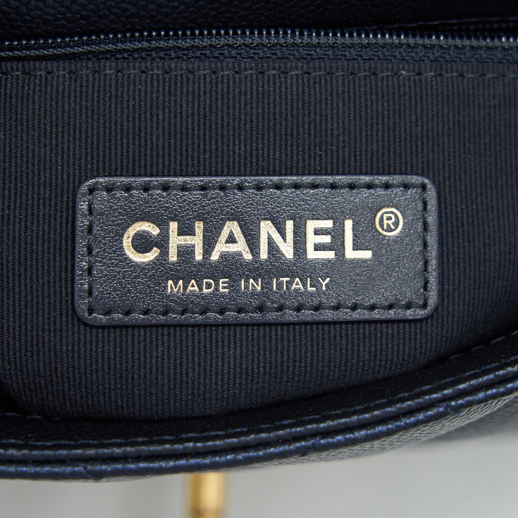 Chanel 21K My Perfect Mini Flap Bag Caviar Black