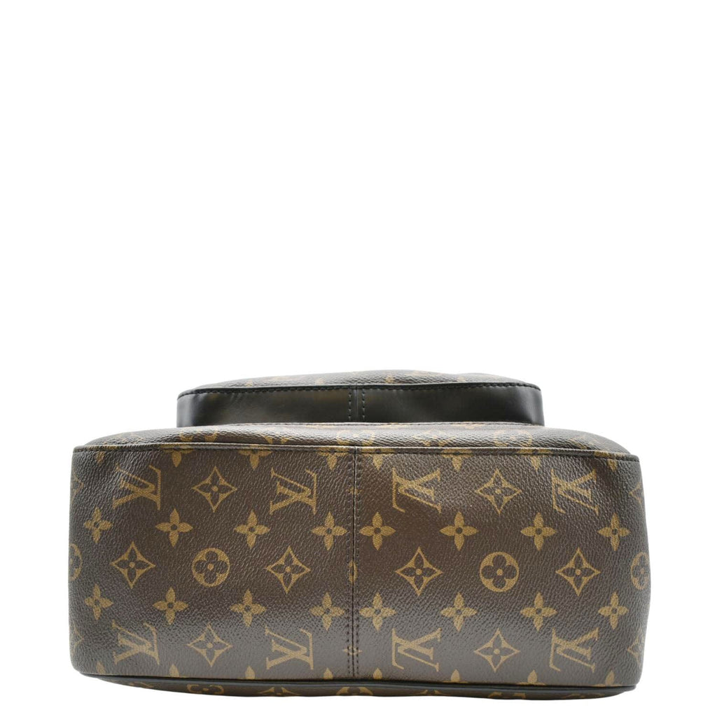 LOUIS VUITTON Josh Monogram Canvas Backpack Bag Brown