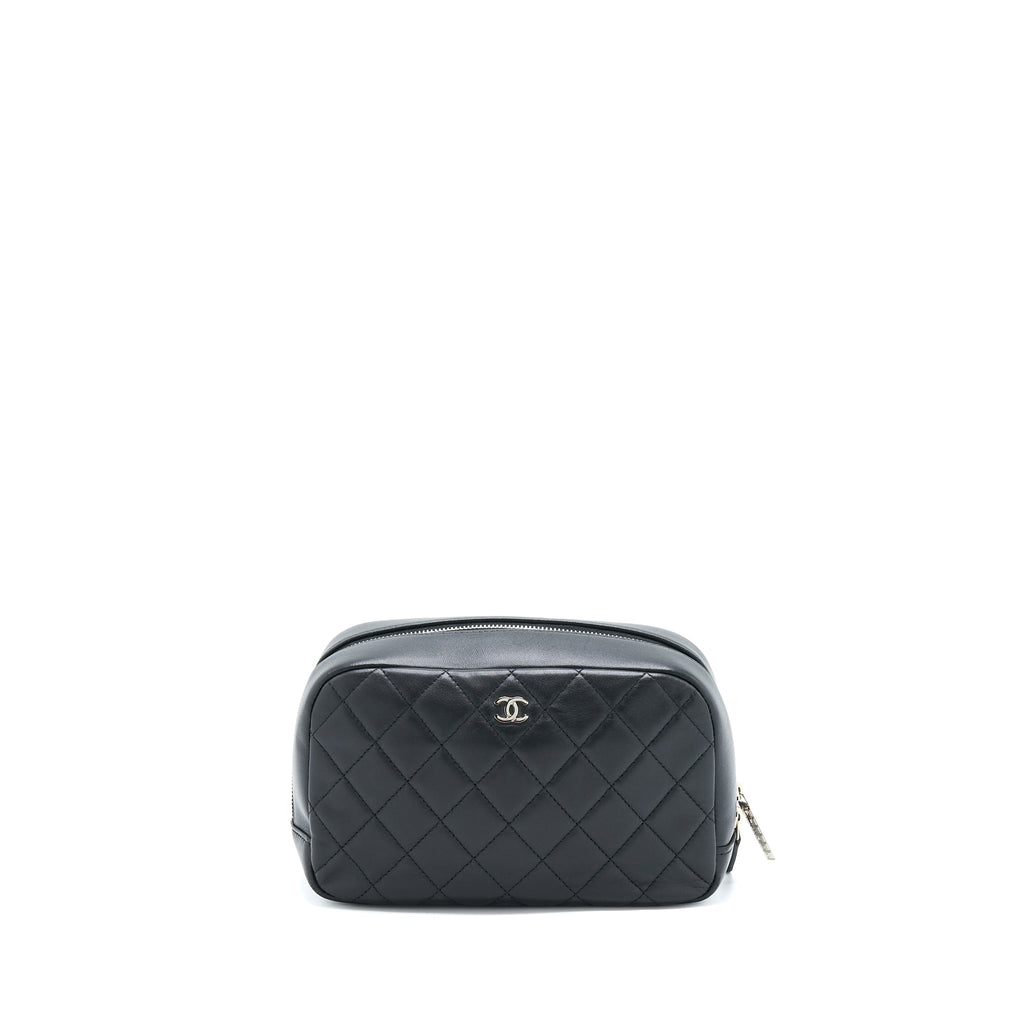 Chanel Camera Clutch Lambskin Black