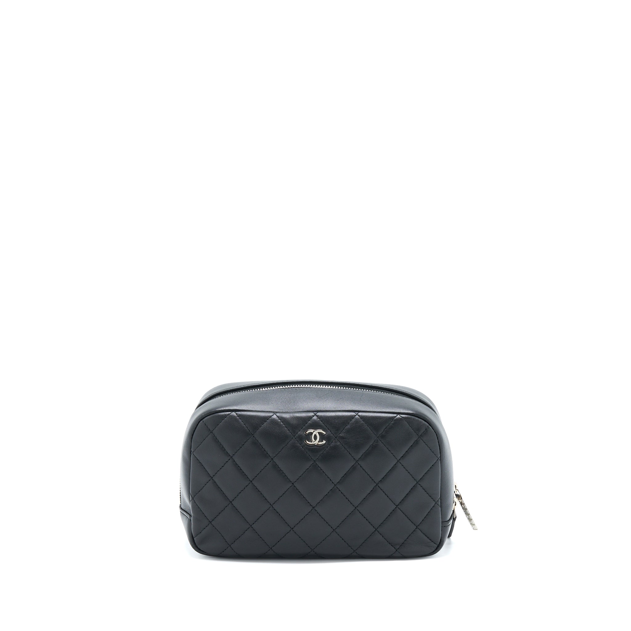 Chanel Camera Clutch Lambskin Black