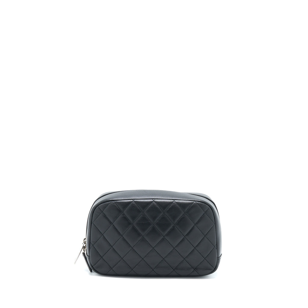 Chanel Camera Clutch Lambskin Black
