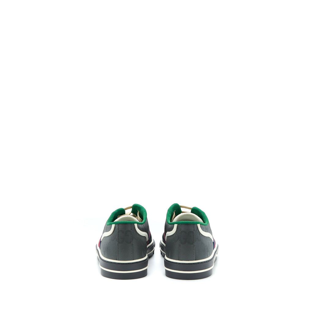 Gucci Size 10 Men�s Sneakers Off the Grid Webbing-Trimmed Monogrammed Econyl Canvas