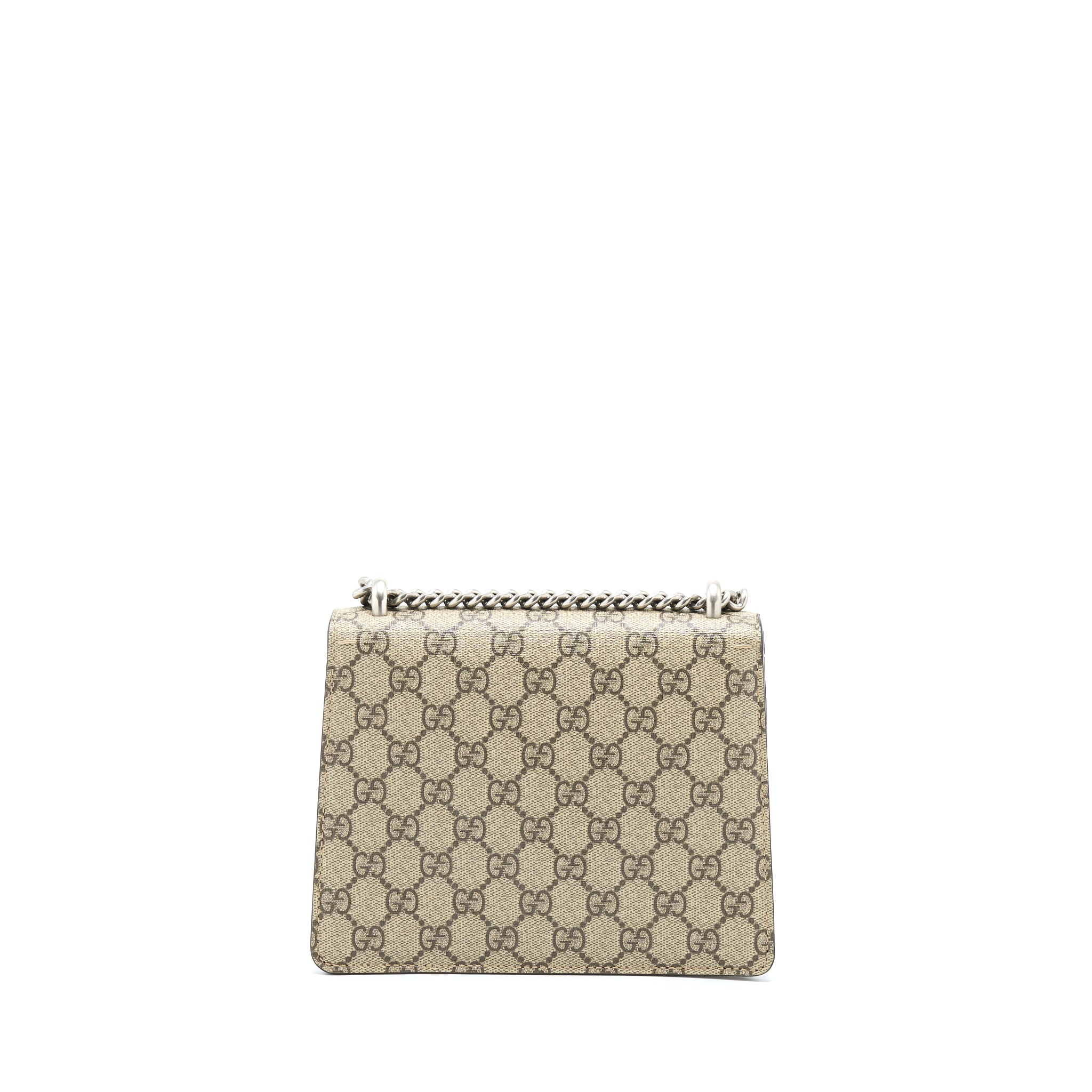 Gucci Mini Dionysus Supreme Suede Crossbody Bag SHW