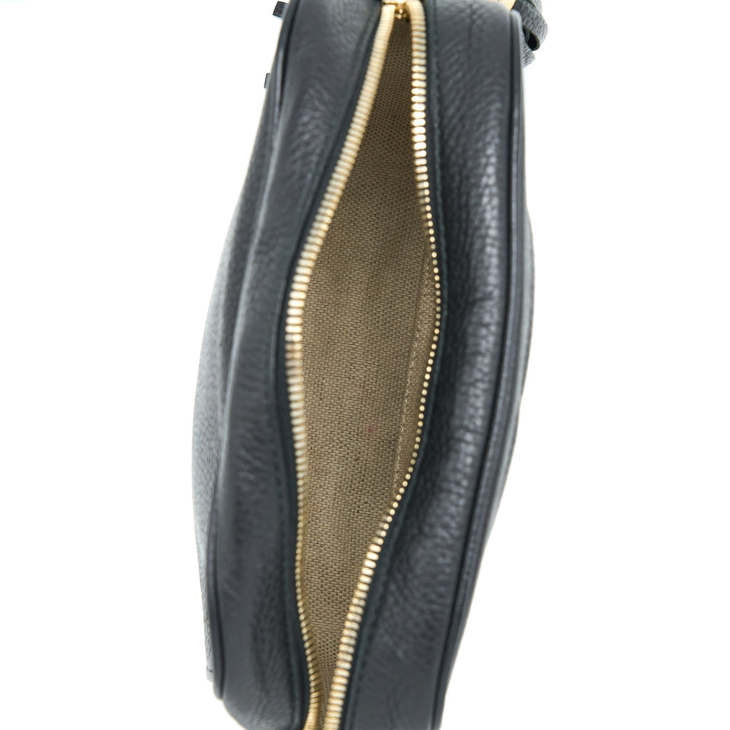 Gucci Soho Disco Camera Bag Calfskin Black