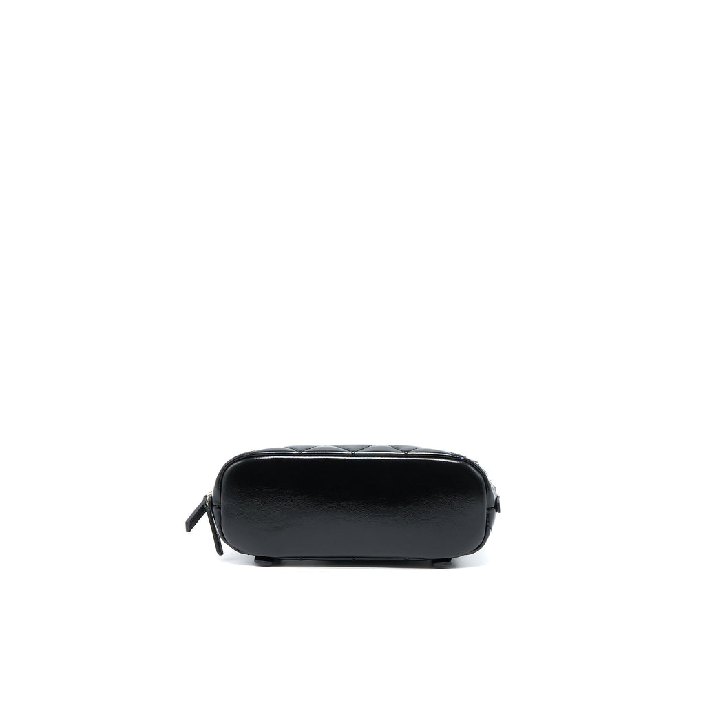Chanel 22A Backpack Patent Black L (Microchip)