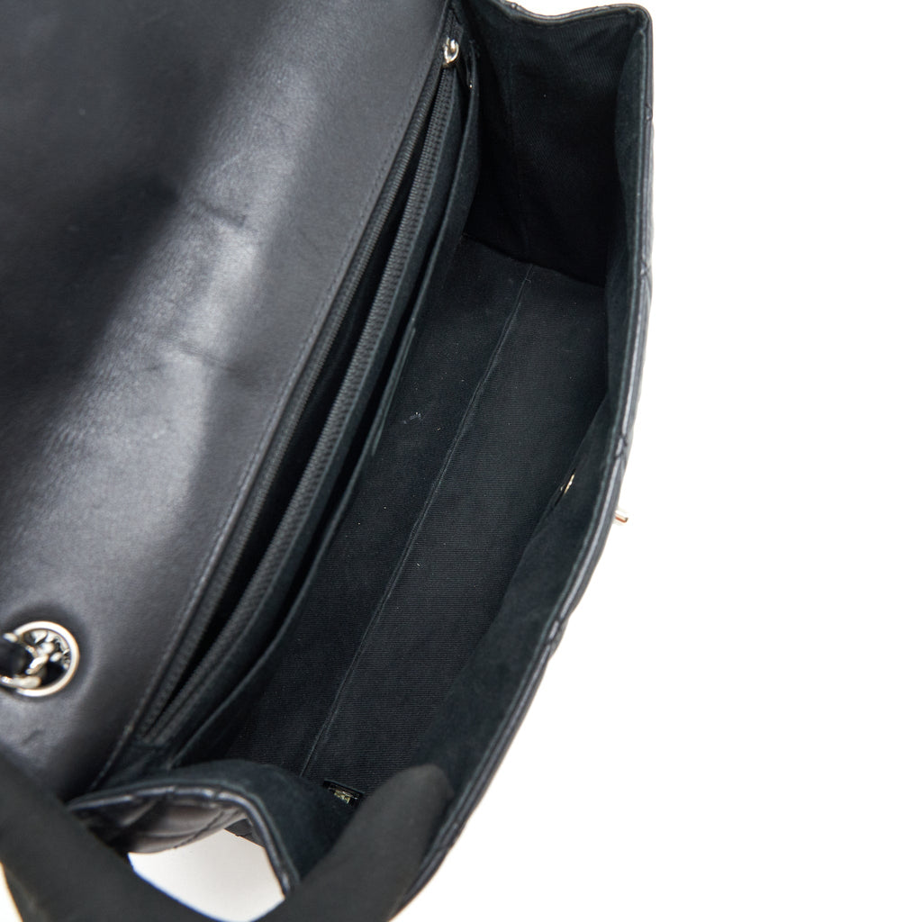 Chanel Flap Bag With Chain Large Black