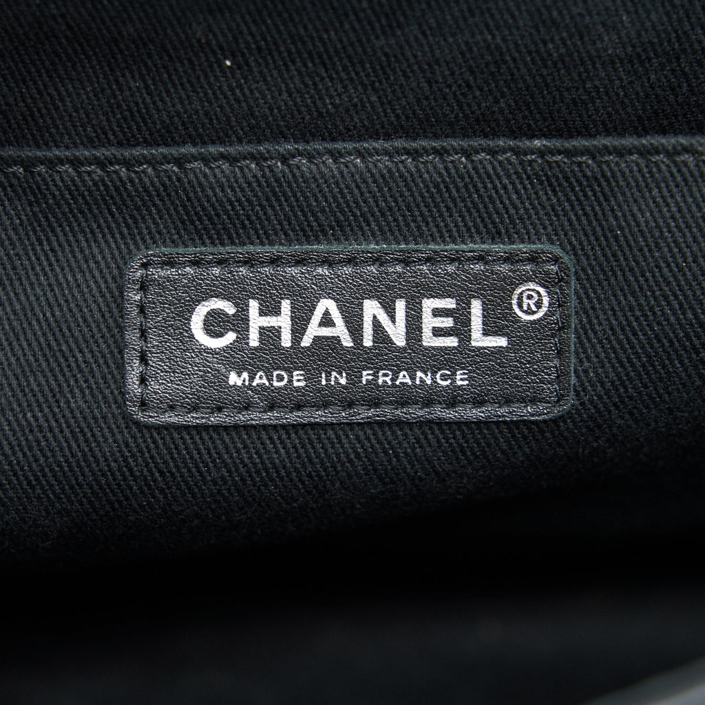 Chanel Flap Bag With Chain Large Black