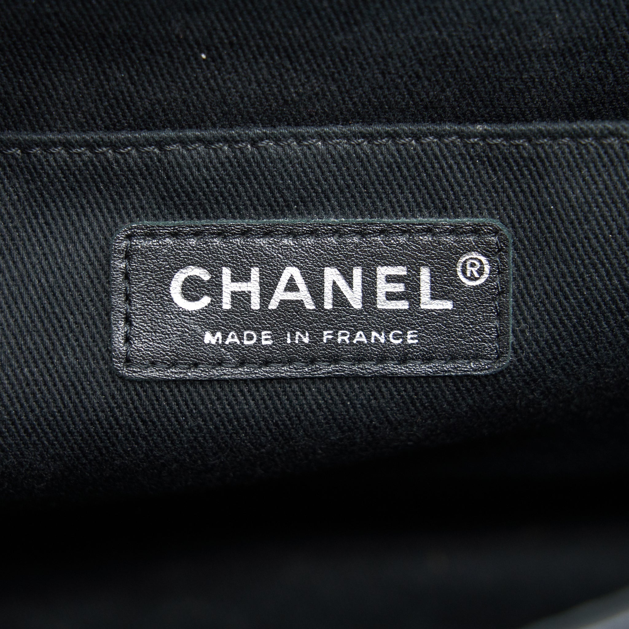 Chanel Flap Bag With Chain Large Black