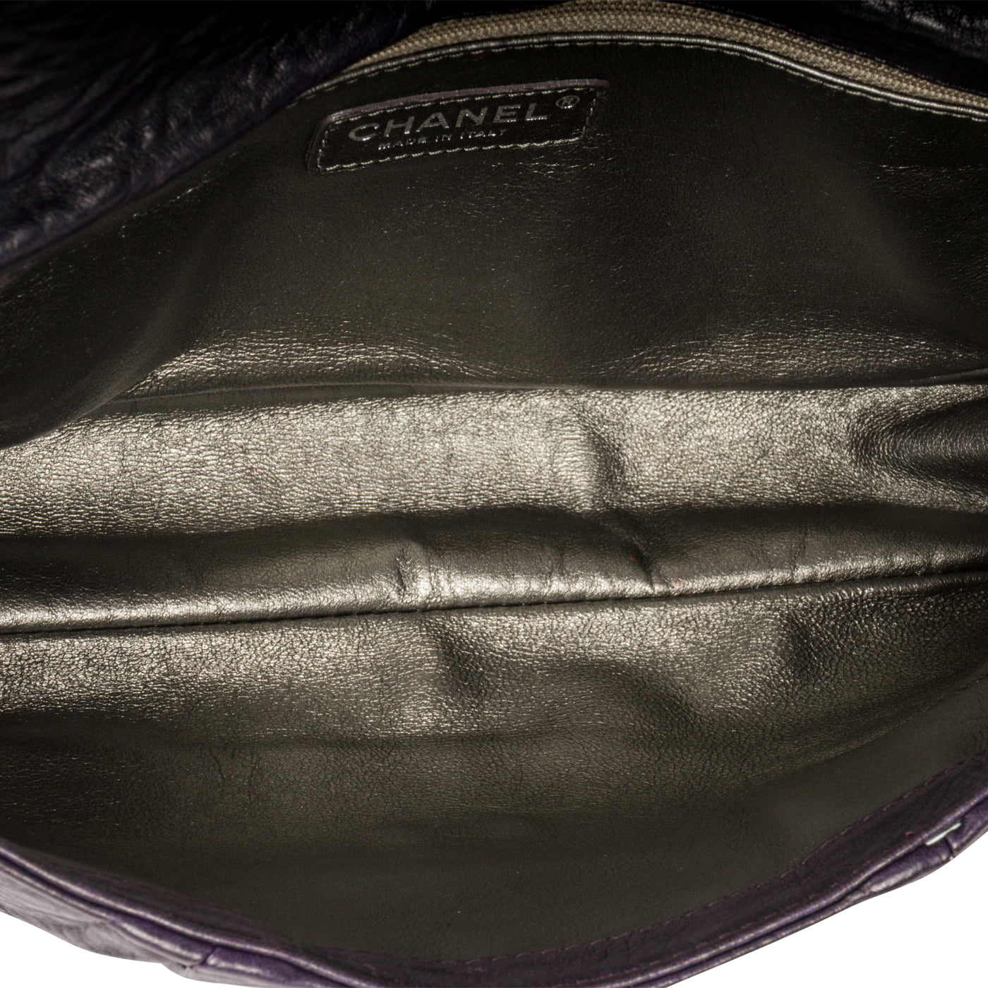 Chanel Distressed Calfskin Shoulder Bag