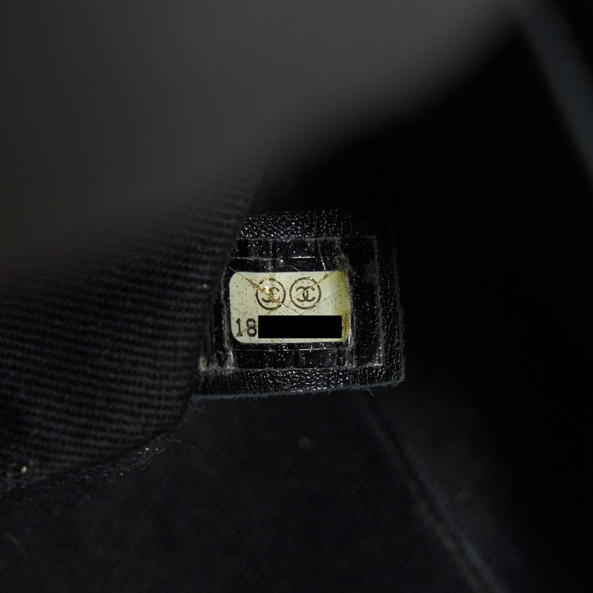 Chanel Flap Bag With Chain Large Black
