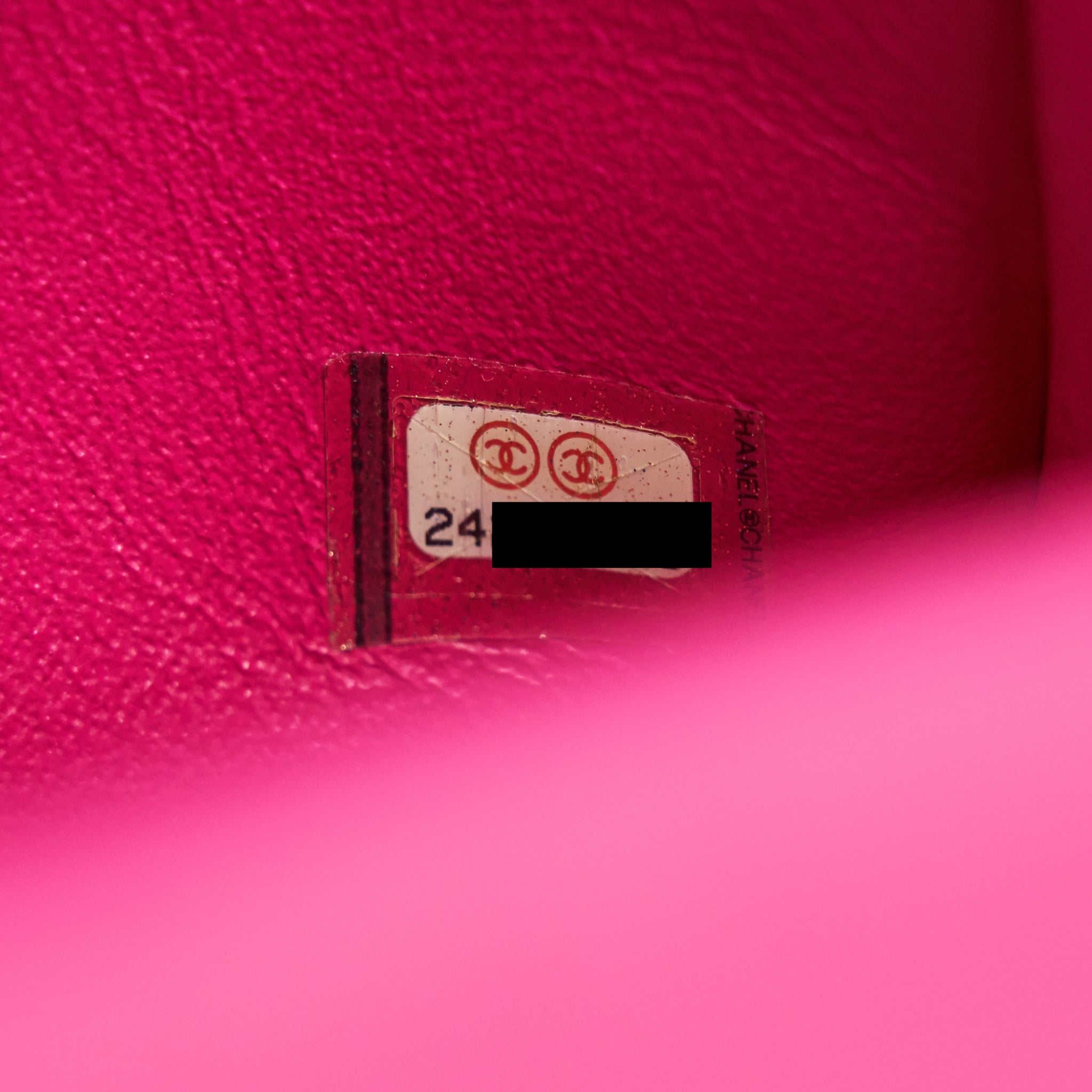 Chanel Chevron Mini Rectangular Flap Bag Pink with L