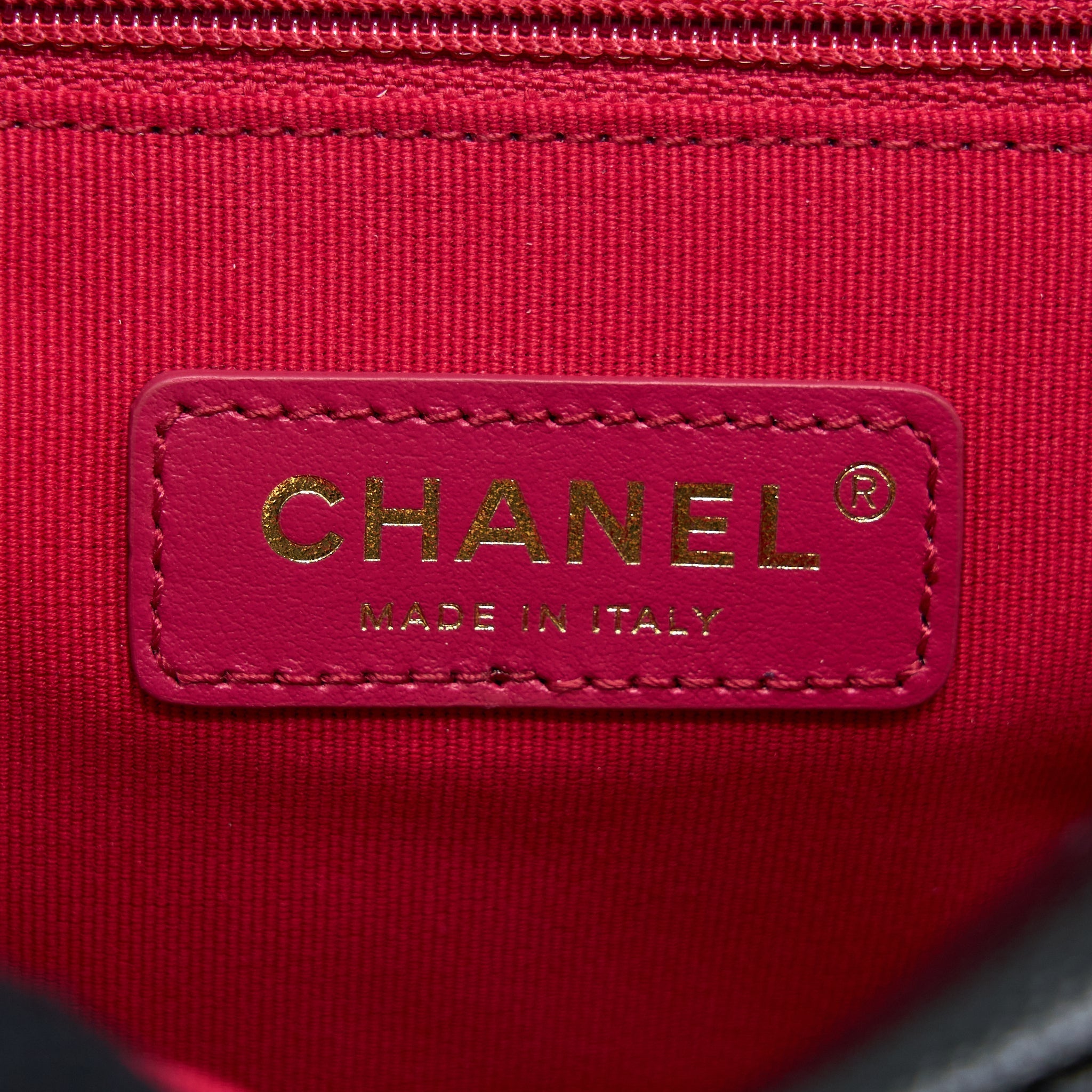Chanel 22P Flap Backpack Caviar Black